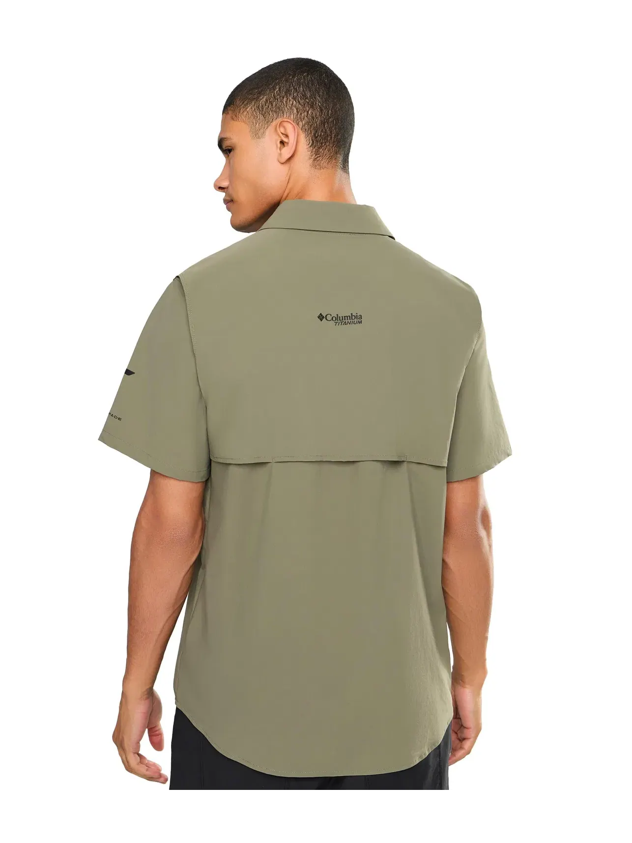 Рубашка Silver Ridge Elite Short Sleeve Woven Columbia — изображение 4 из 5, зеленый