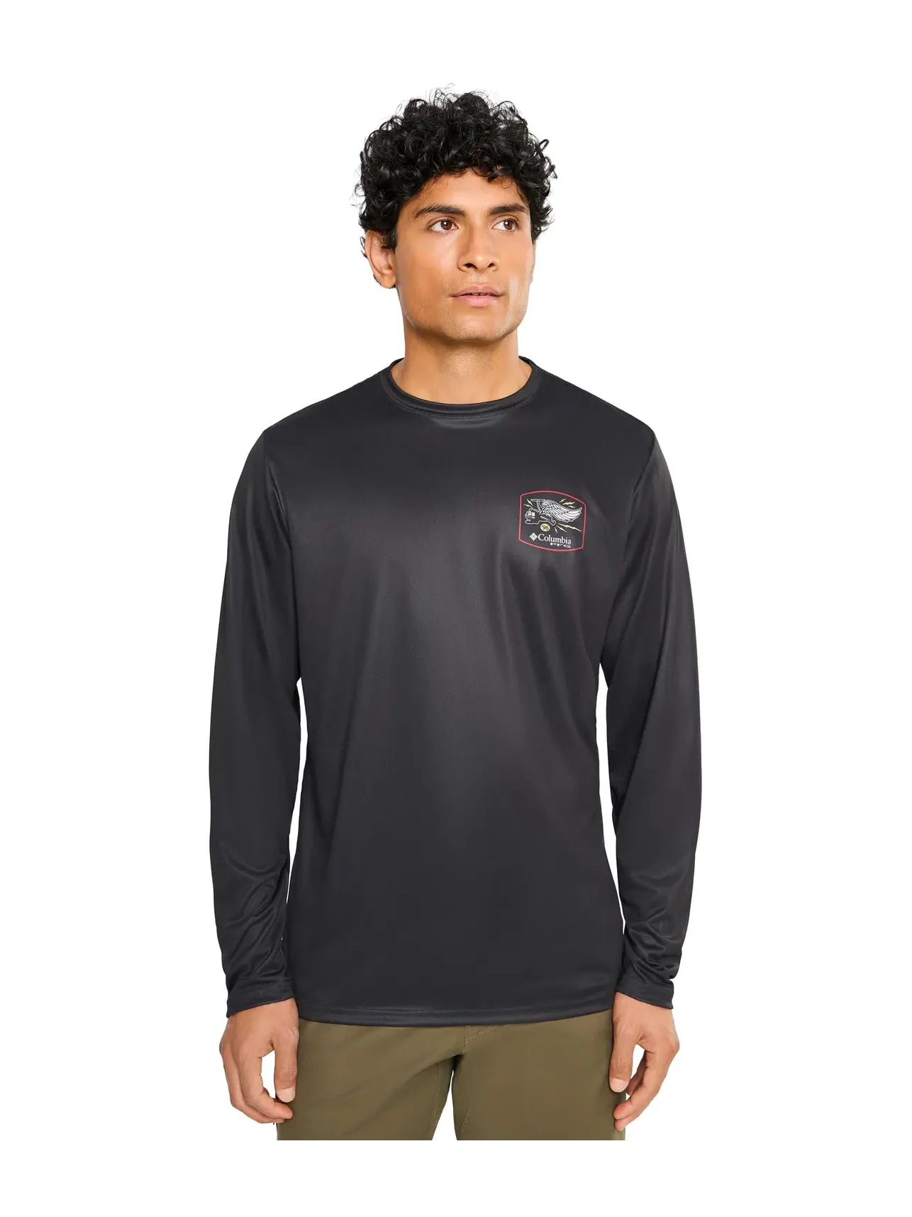 Рубашка Terminal Tackle PFG Hooked On Quality Columbia — изображение 1 из 5, черный