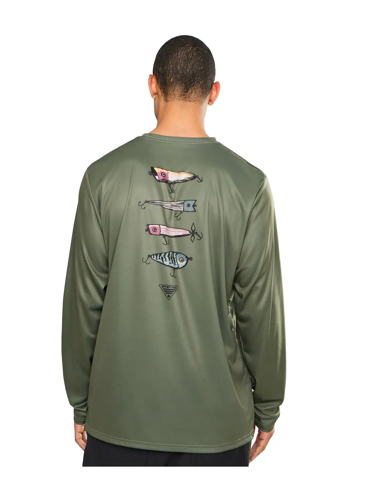 Рубашка Terminal Tackle PFG Hooked On Quality Columbia — изображение 4 из 5, кипарис