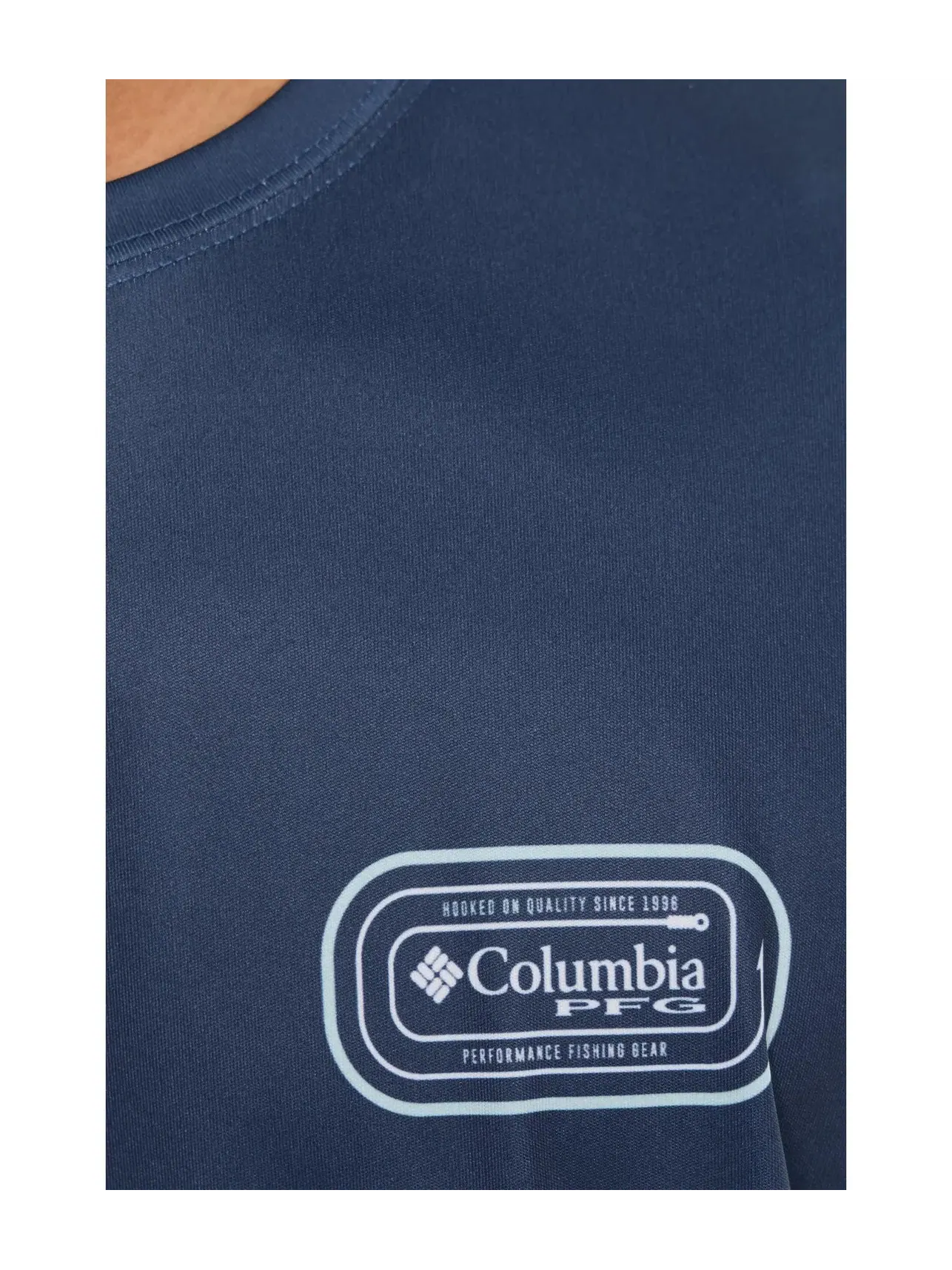 Рубашка Terminal Tackle PFG Hooked On Quality Columbia — изображение 5 из 5, угольный