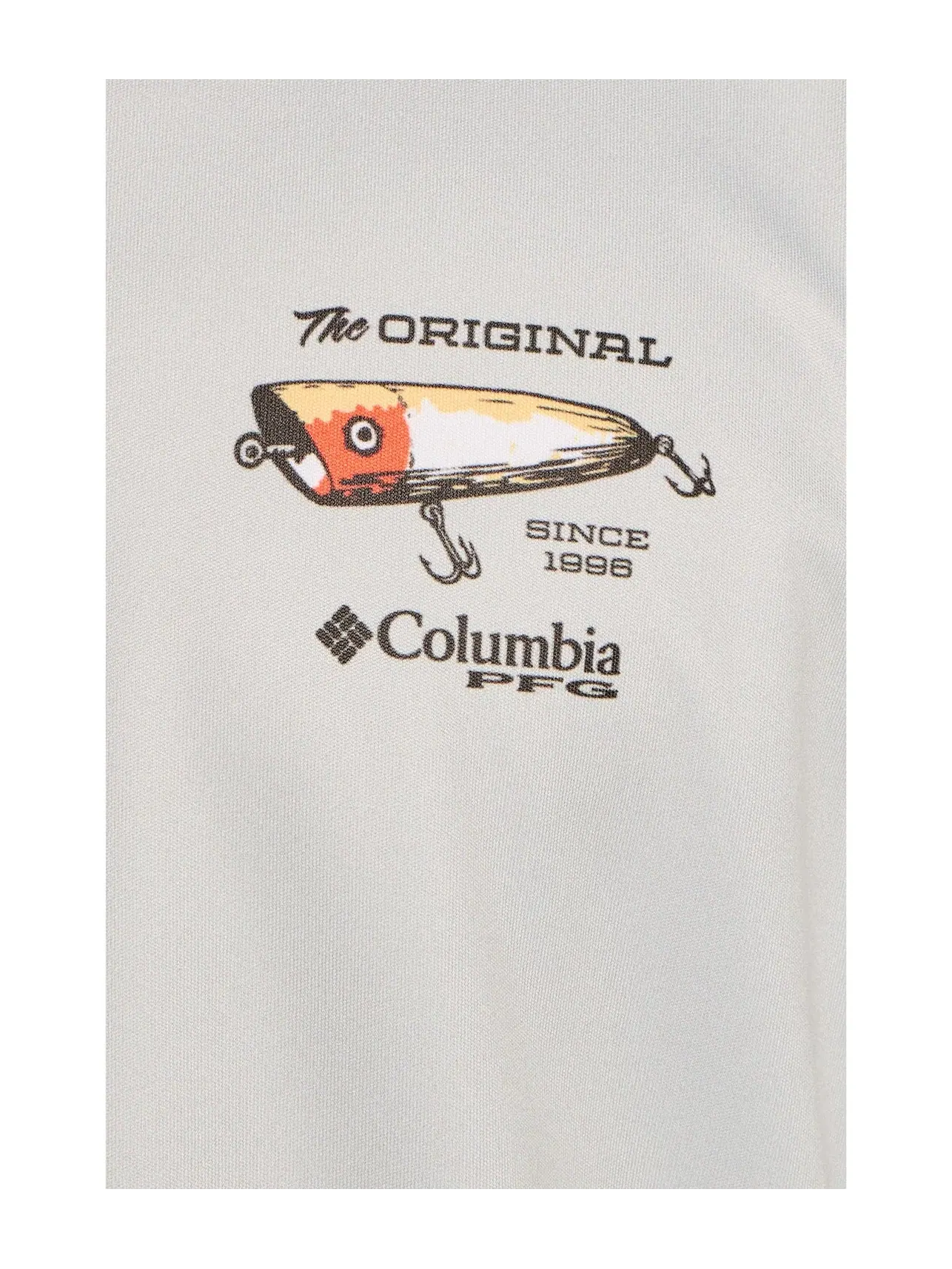 Рубашка Terminal Tackle PFG Hooked On Quality Columbia — изображение 5 из 5, серый