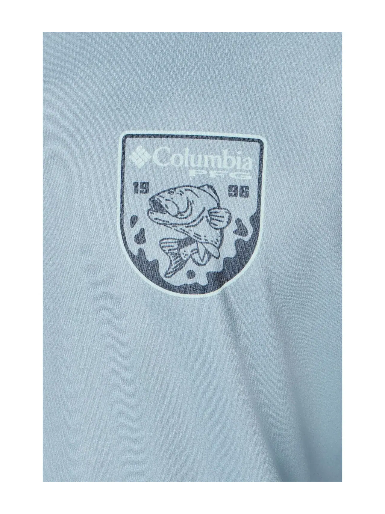 Рубашка Terminal Tackle PFG Hooked On Quality Columbia — изображение 5 из 5, синий