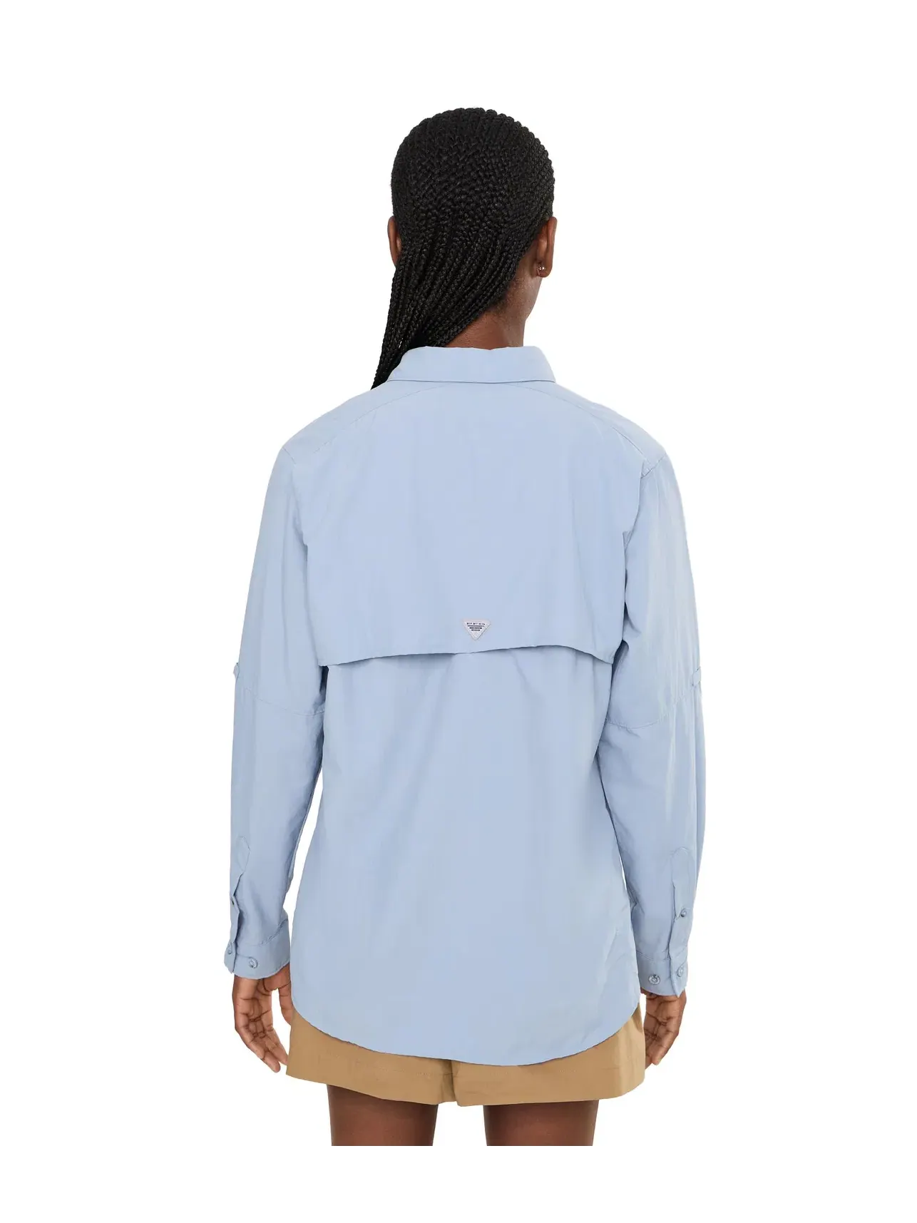 Лонгслив PFG Bahama II Long Sleeve Columbia — изображение 4 из 5, синий