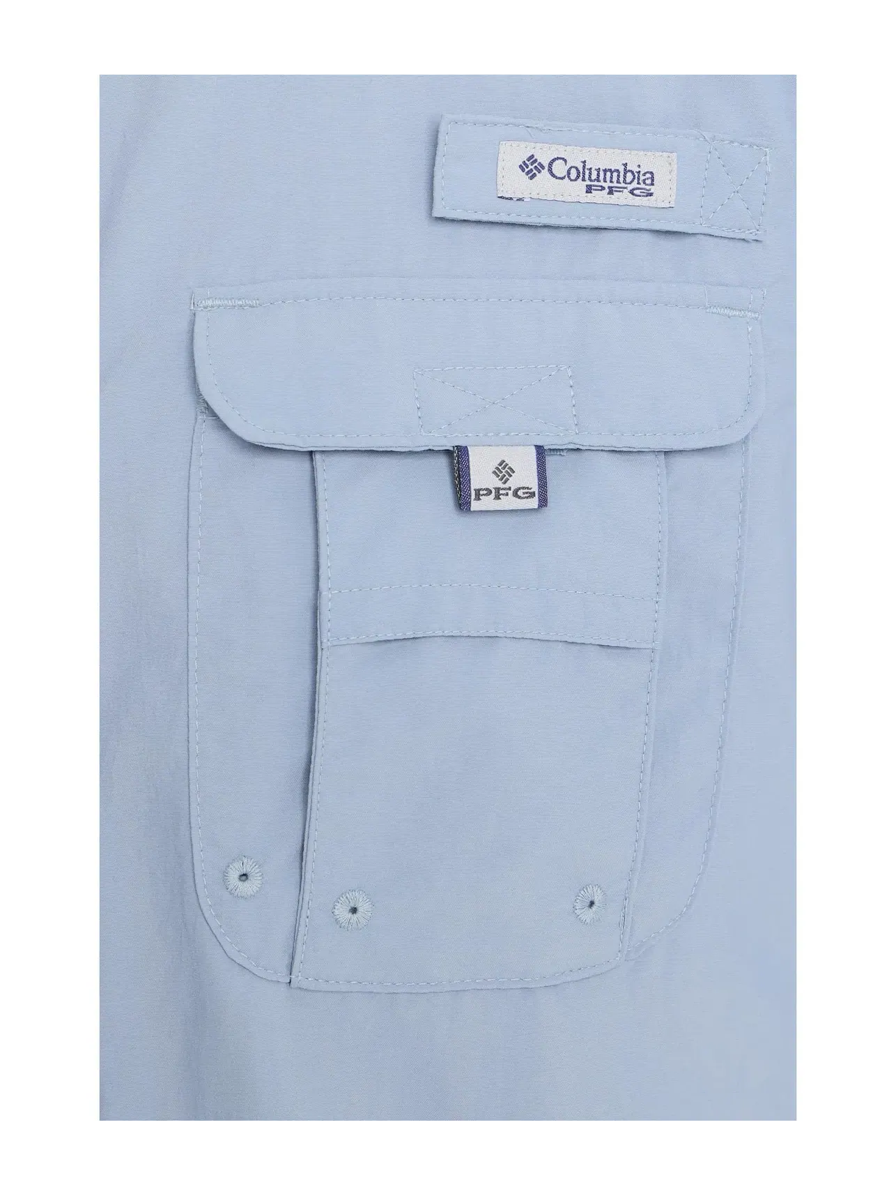 Лонгслив PFG Bahama II Long Sleeve Columbia — изображение 5 из 5, синий