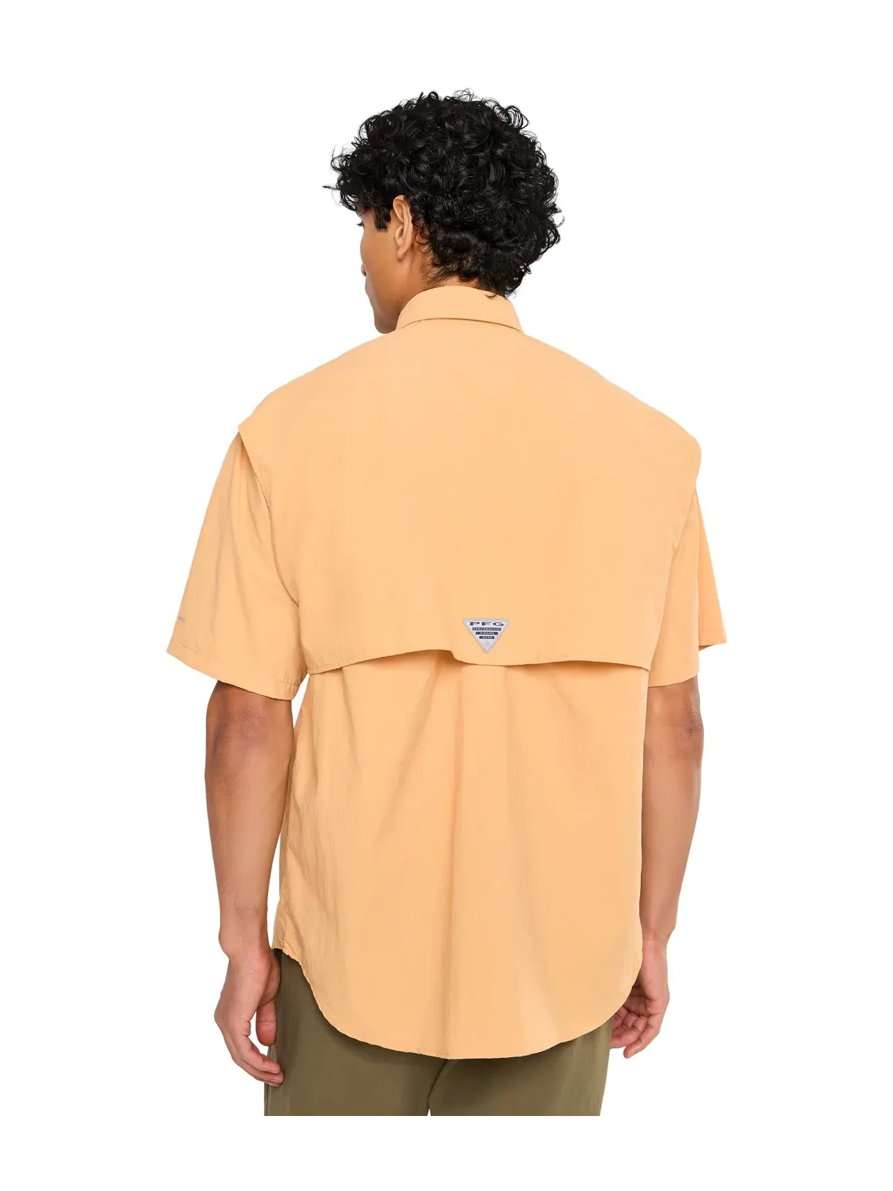 Рубашка с коротким рукавом PFG Bahama II Columbia — изображение 4 из 5, коричневый