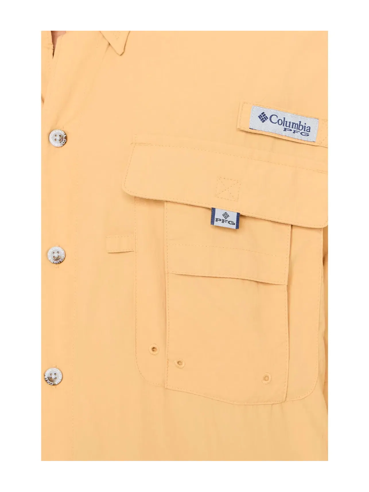 Рубашка с длинным рукавом PFG Bahama II Columbia — изображение 5 из 5, коричневый