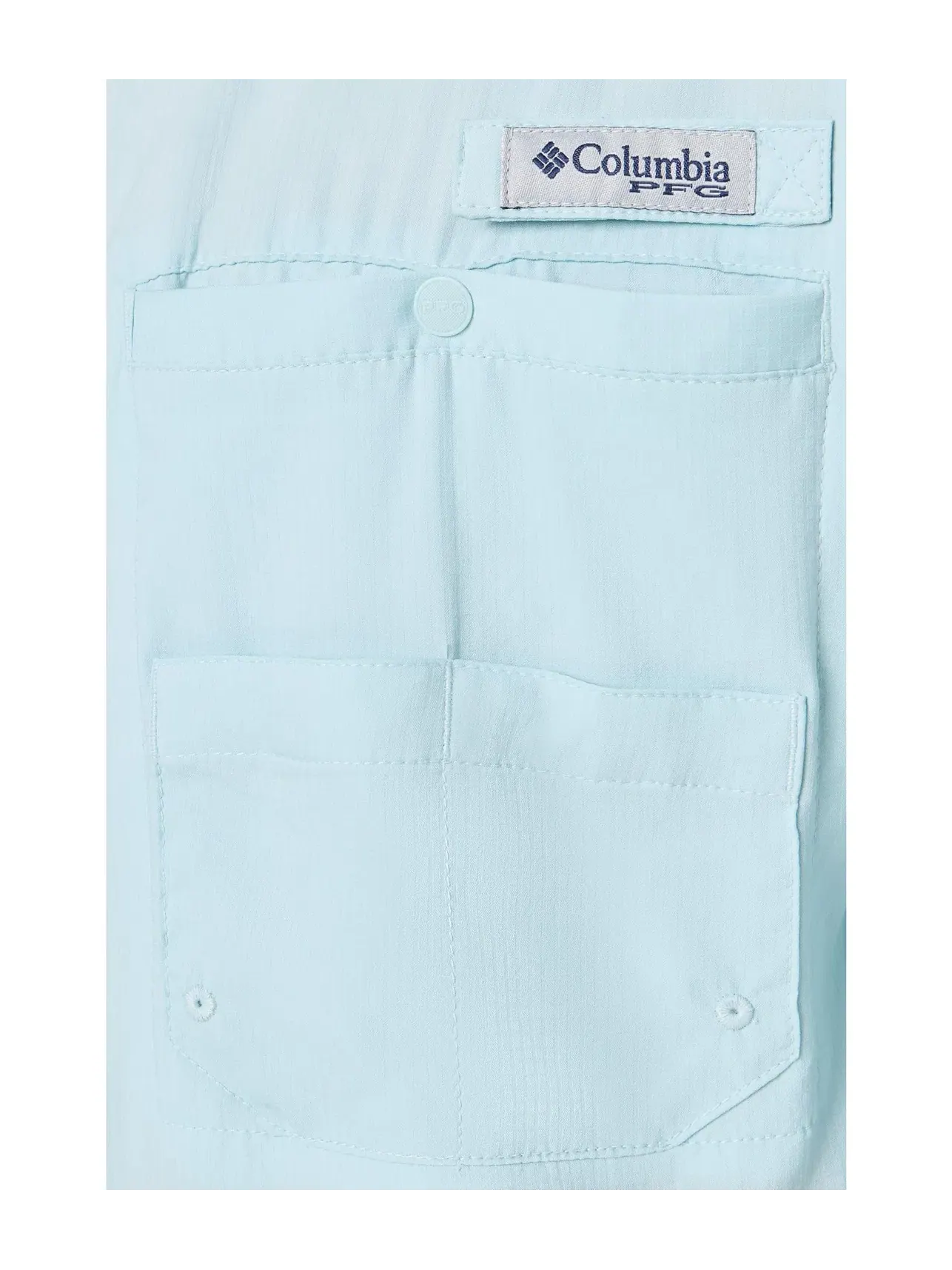 Рубашка с коротким рукавом PFG Tamiami II Columbia — изображение 5 из 5, синий