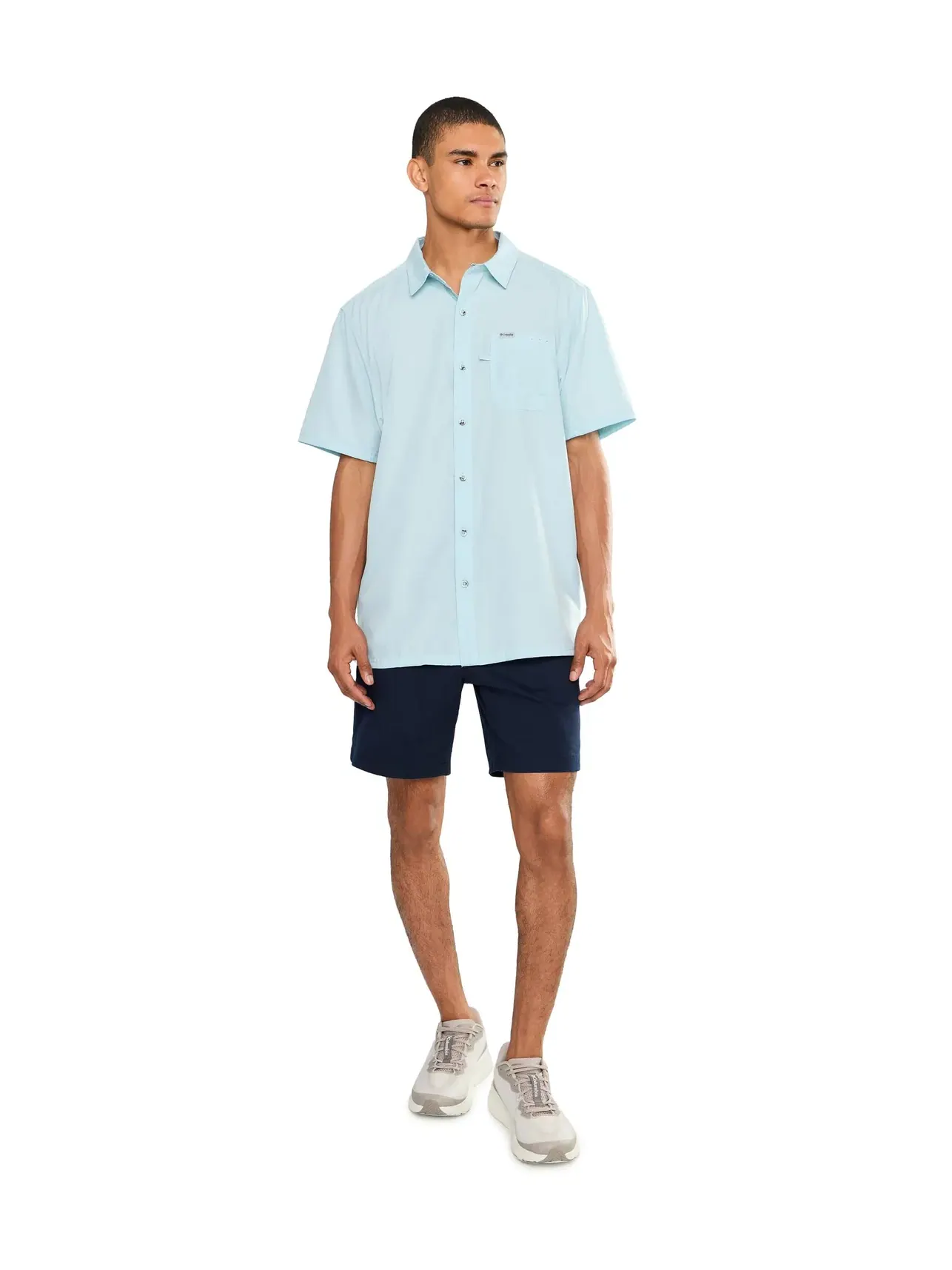 Футболка PFG Slack Tide Camp Columbia — изображение 2 из 5, синий