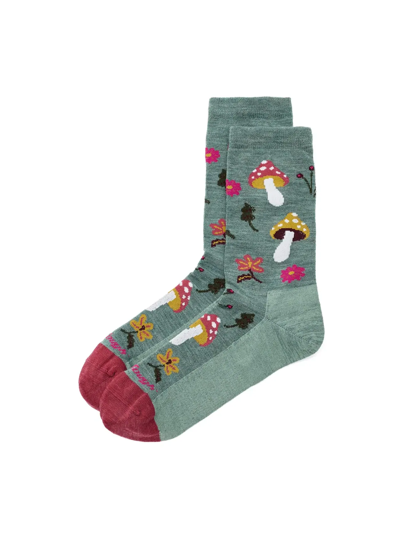 Носки Shroom Bloom Crew Lightweight Darn Tough Vermont — изображение 1 из 2, морская пена