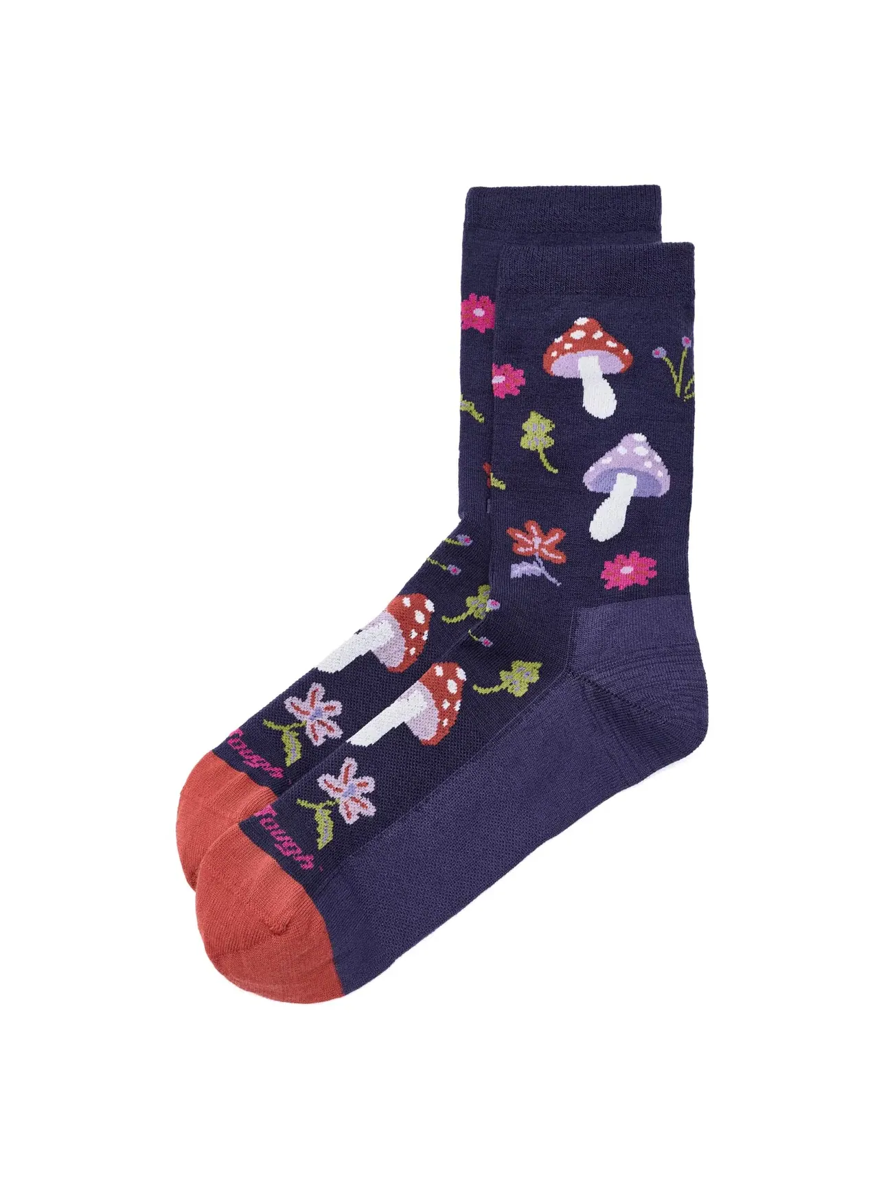 Носки Shroom Bloom Crew Lightweight Darn Tough Vermont — изображение 1 из 2, черная смородина