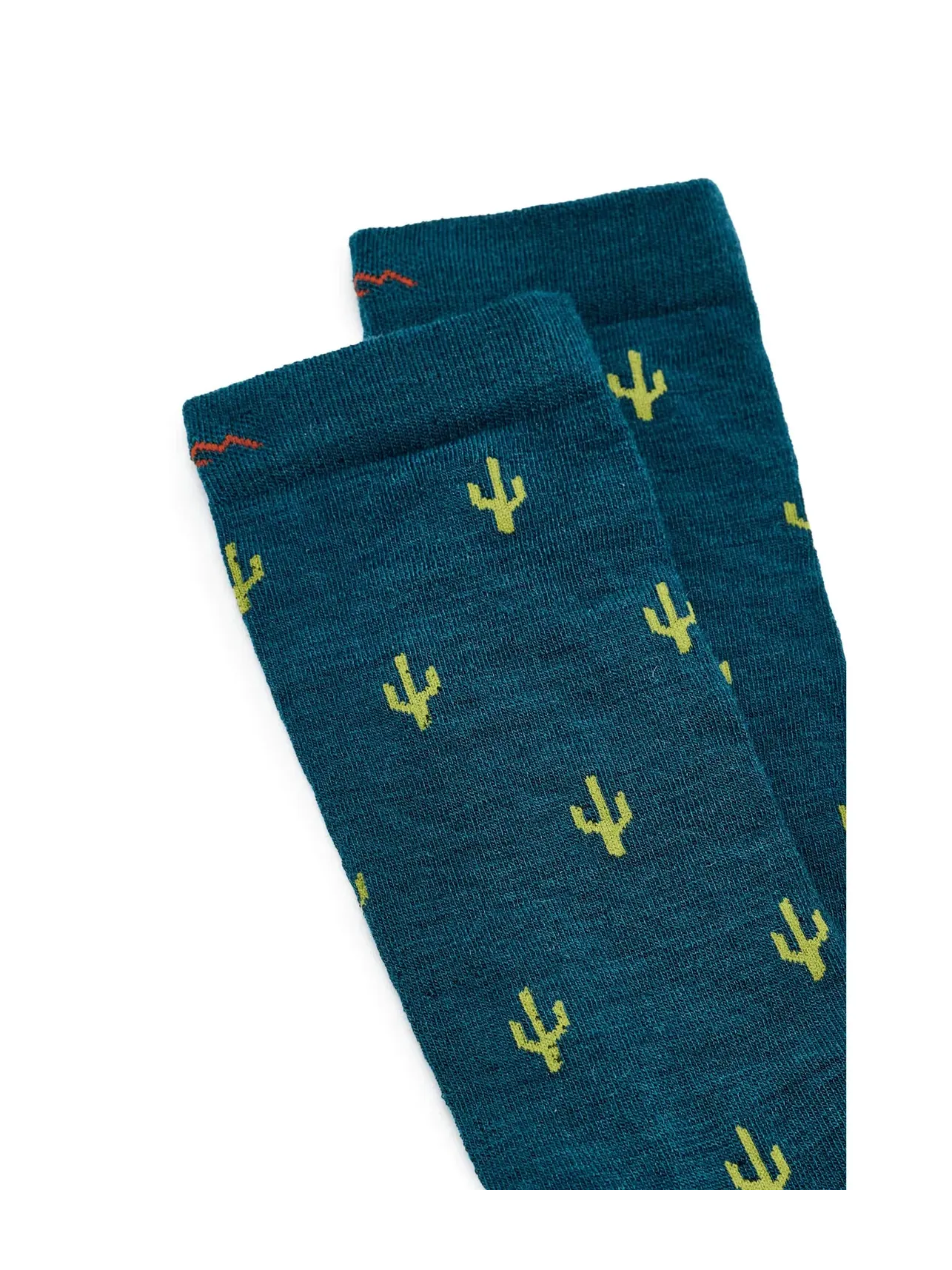 Носки легкие из шерсти Wool'D Wool'D West Crew Lightweight Darn Tough Vermont — изображение 2 из 2, темно-бирюзовый