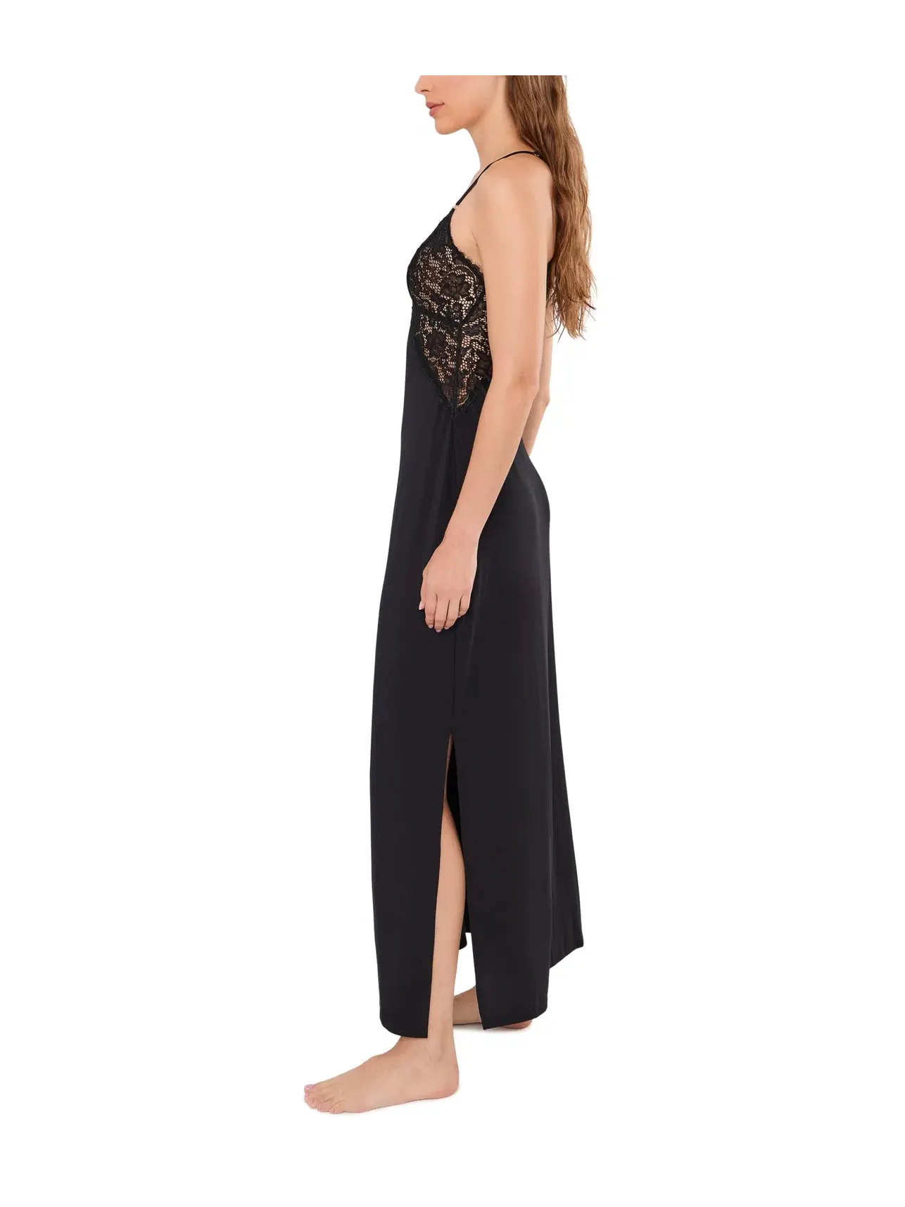 Ночная рубашка Preta Maxi Italian Nightie Cosabella — изображение 3 из 5, черный