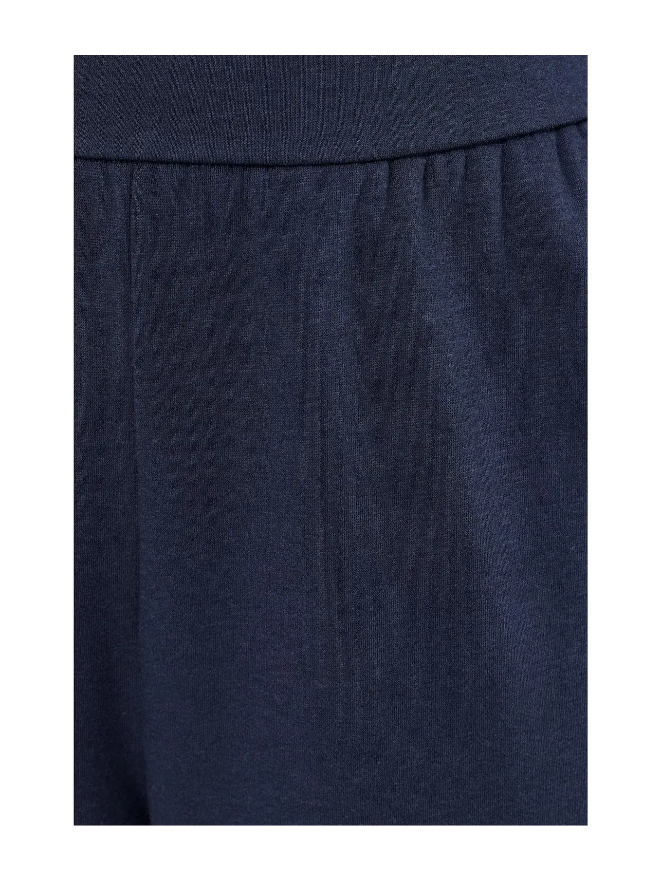 Уютные брюки-халат из мягкой махровой ткани до щиколотки Eileen Fisher — изображение 5 из 5, голубой