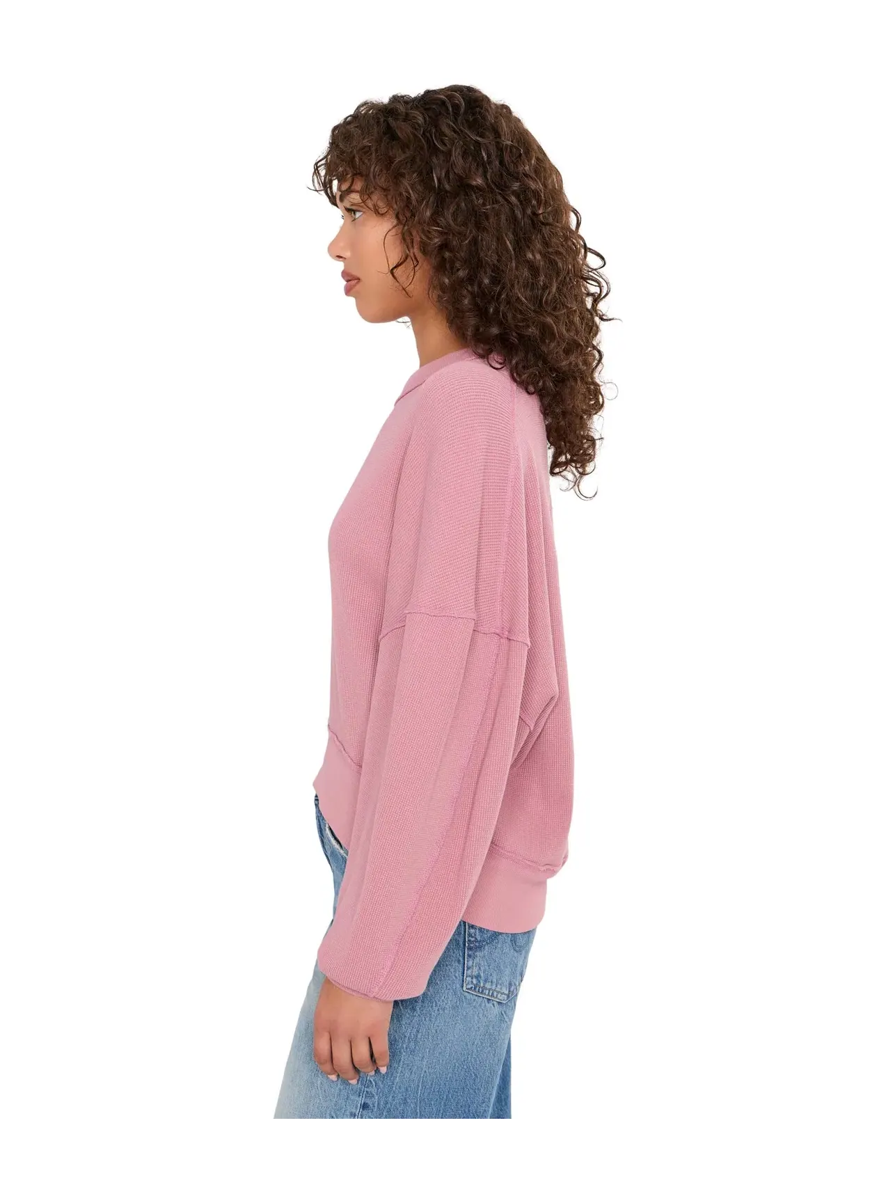 Футболка Skyline Free People — изображение 3 из 5, розовый