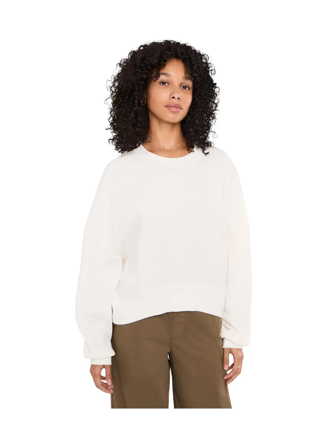 Футболка Skyline Free People — изображение 1 из 5, слоновая кость