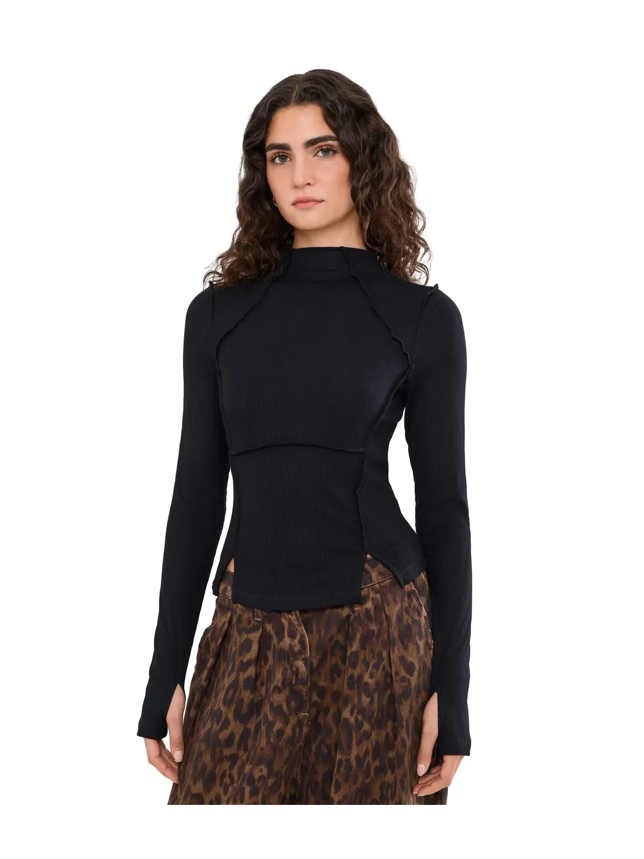 Лонгслив Love Club Long Sleeve Fp Movement — изображение 1 из 5, черный