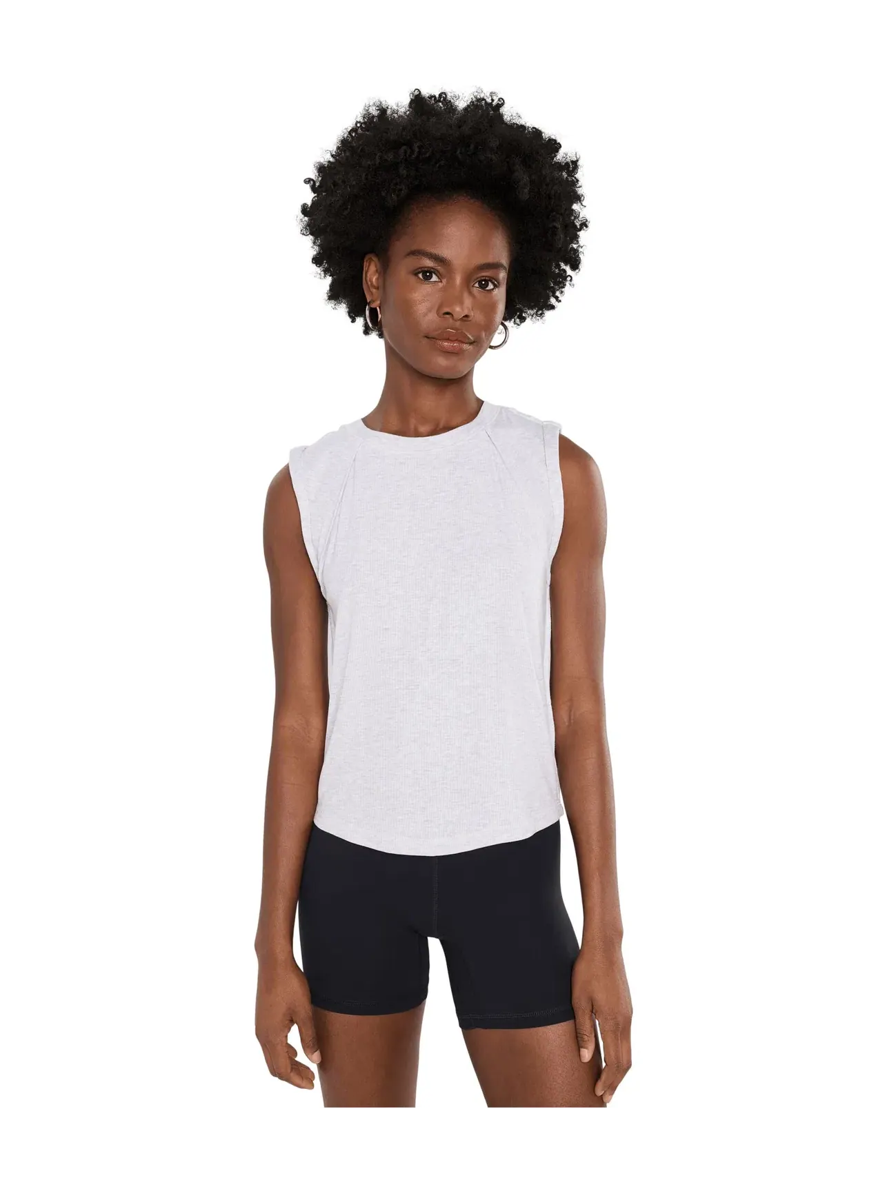 Топ-майка Love My Twist Muscle Fp Movement — изображение 1 из 5, белый серый