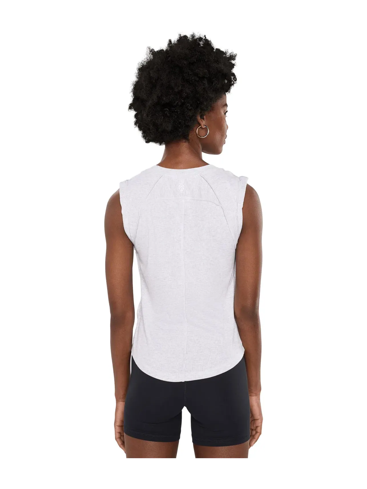 Топ-майка Love My Twist Muscle Fp Movement — изображение 4 из 5, белый серый