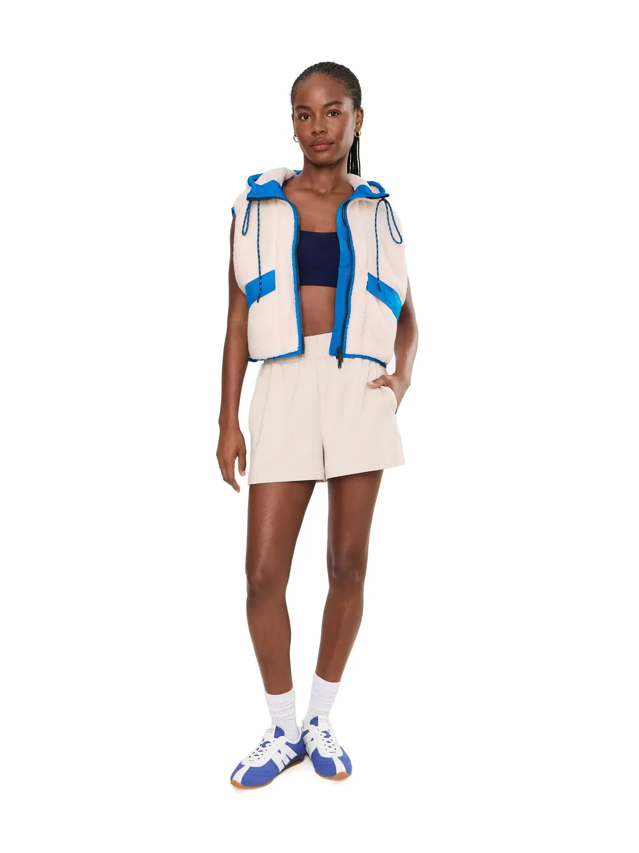 Флисовый жилет Sky High Fleece Vest Fp Movement — изображение 2 из 5, кремовый