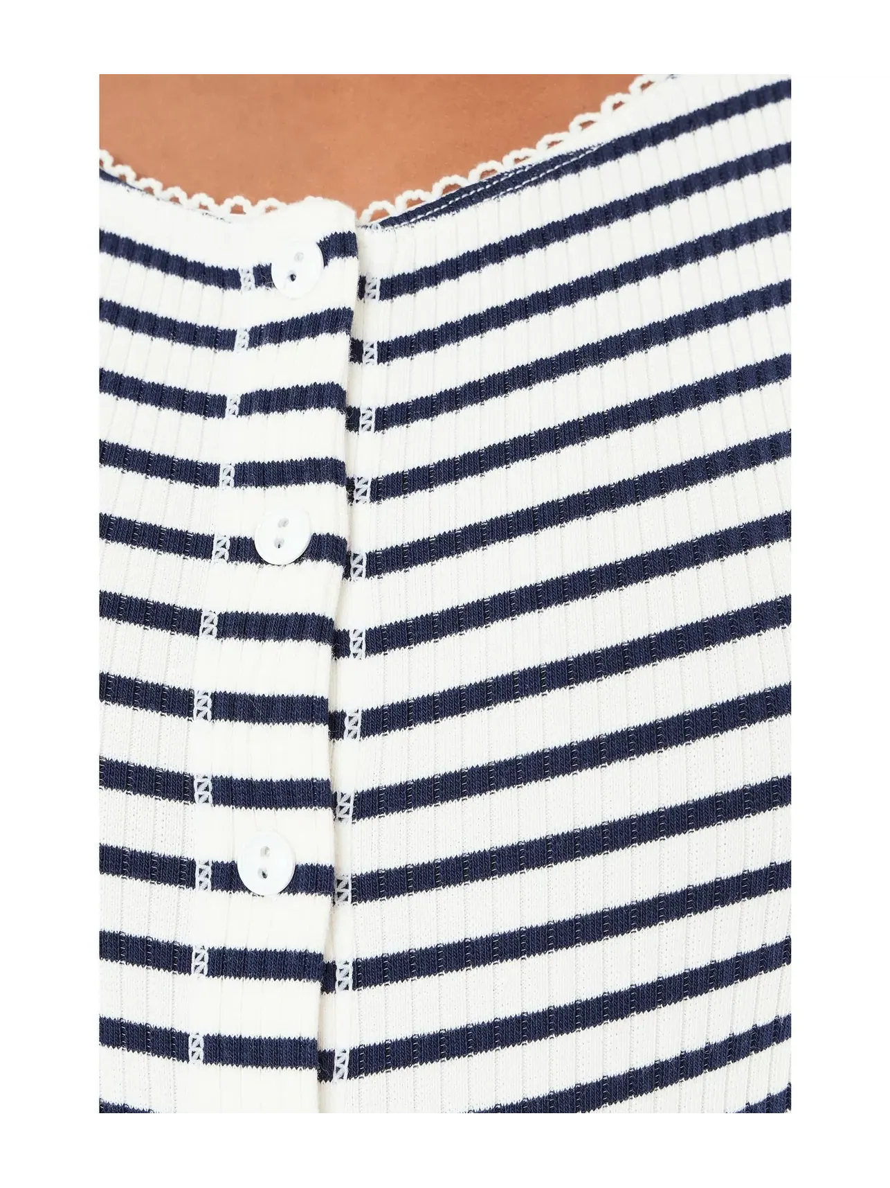 Кардиган в полоску Most Wanted Striped Cardi Free People — изображение 5 из 5, черный/белый