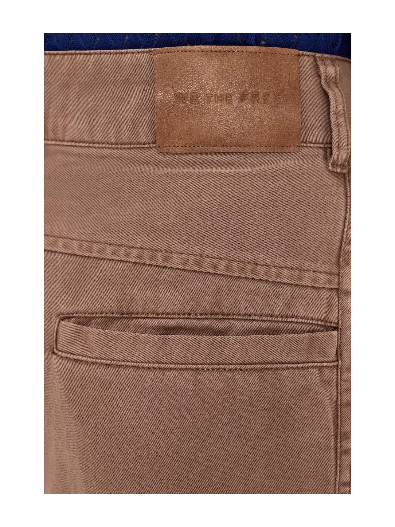 Брюки-чиносы We The Free Lay Down Free People — изображение 5 из 5, брауни