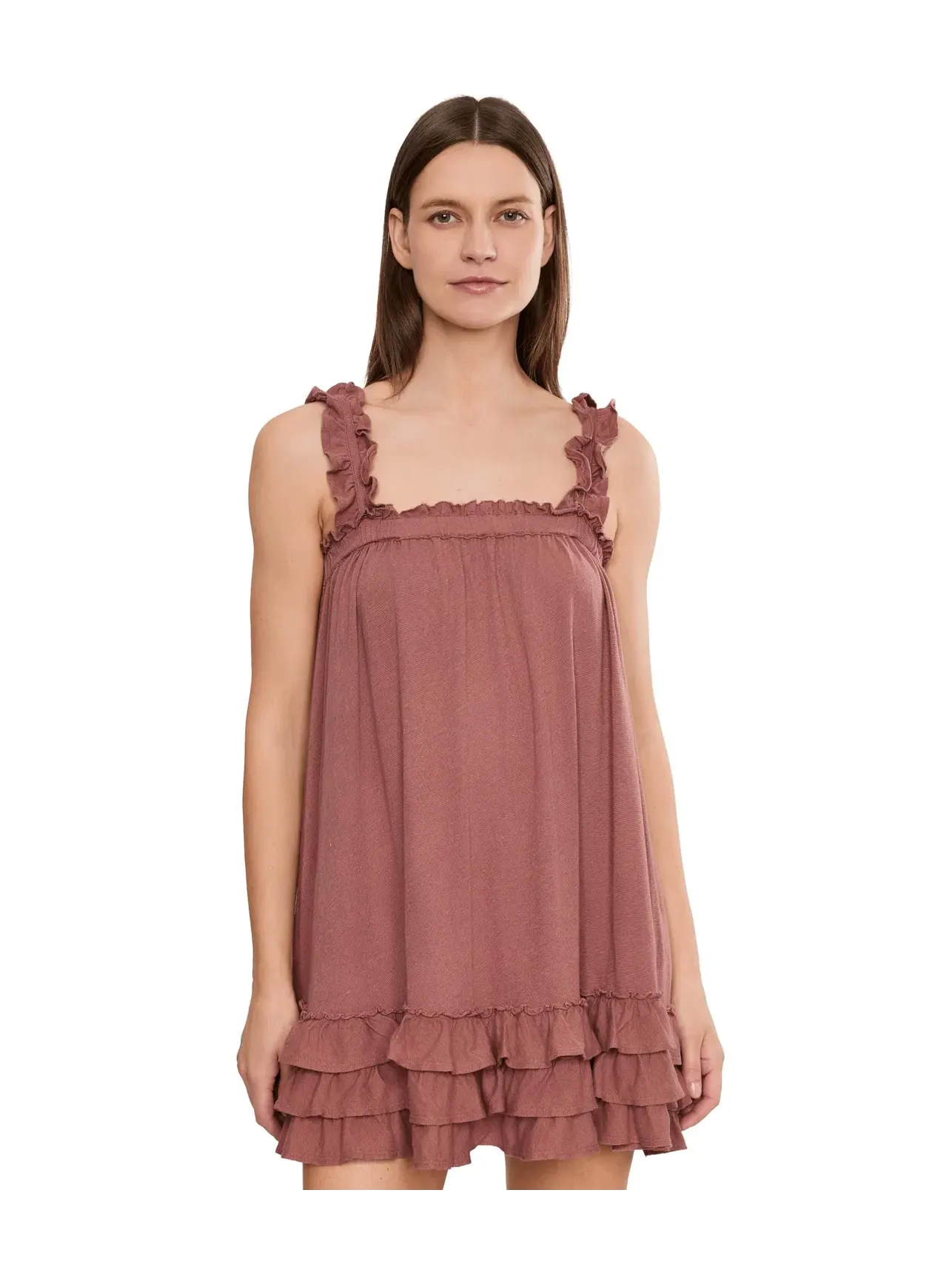 Туника We The Free Spring Tide Tunic Free People — изображение 1 из 5, коричневый