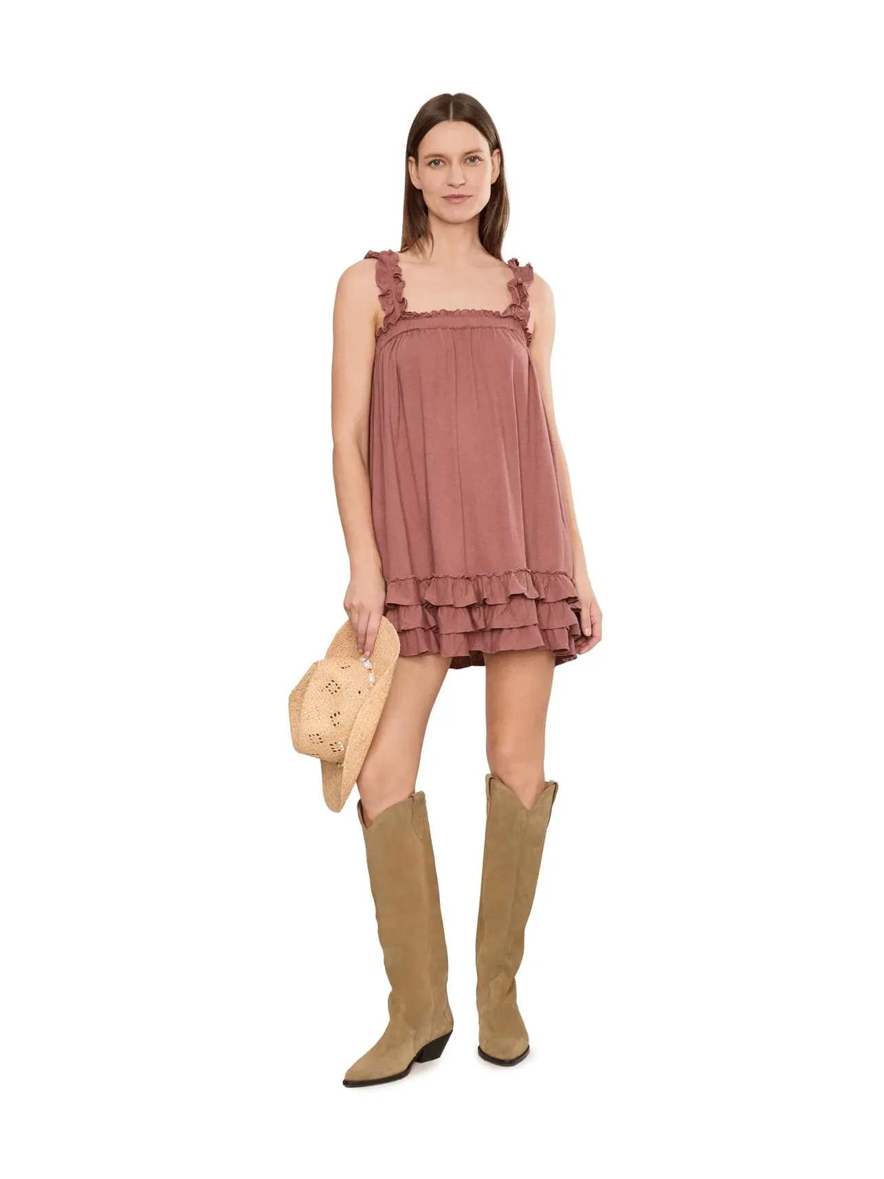 Туника We The Free Spring Tide Tunic Free People — изображение 2 из 5, коричневый