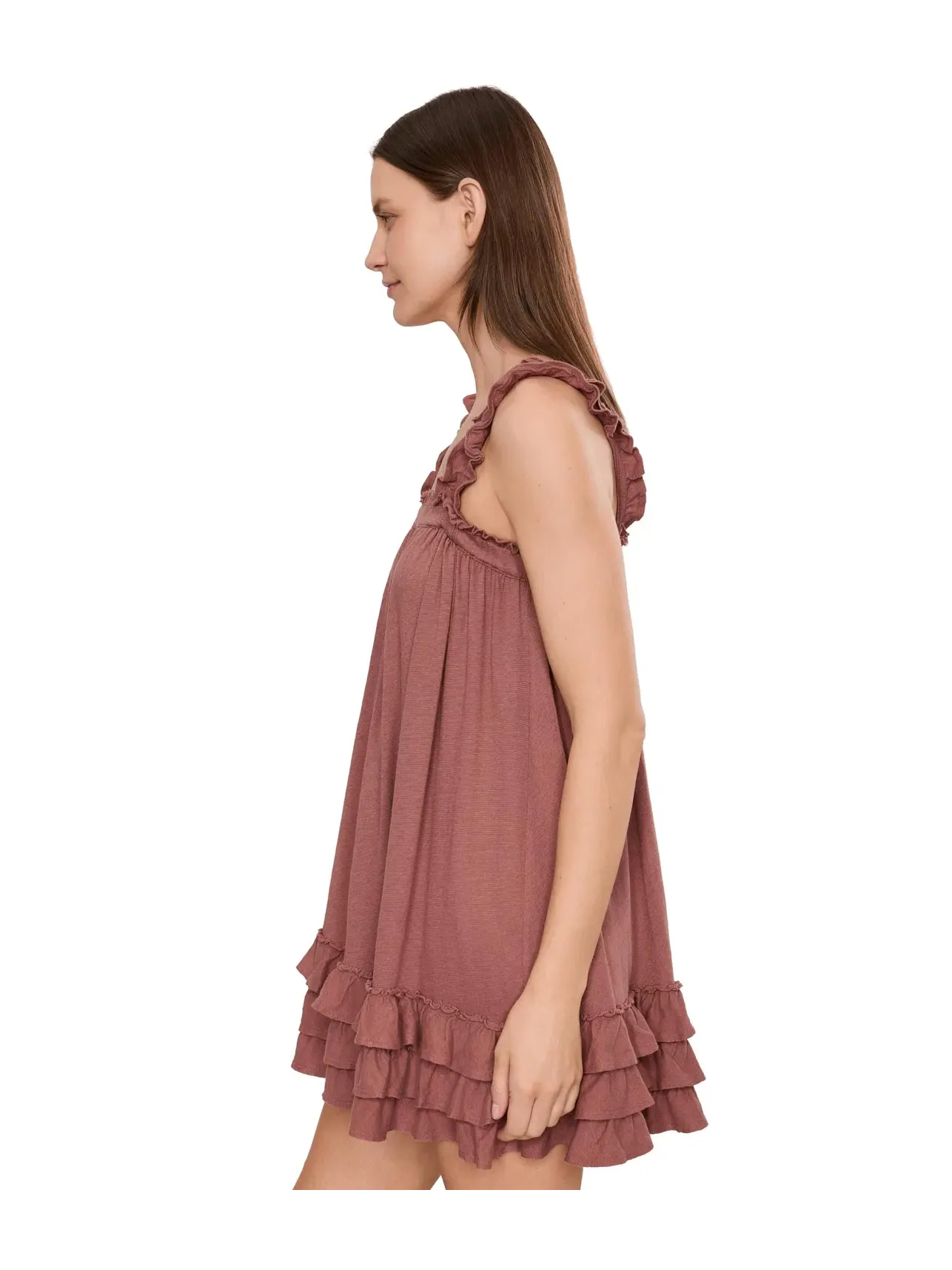 Туника We The Free Spring Tide Tunic Free People — изображение 3 из 5, коричневый