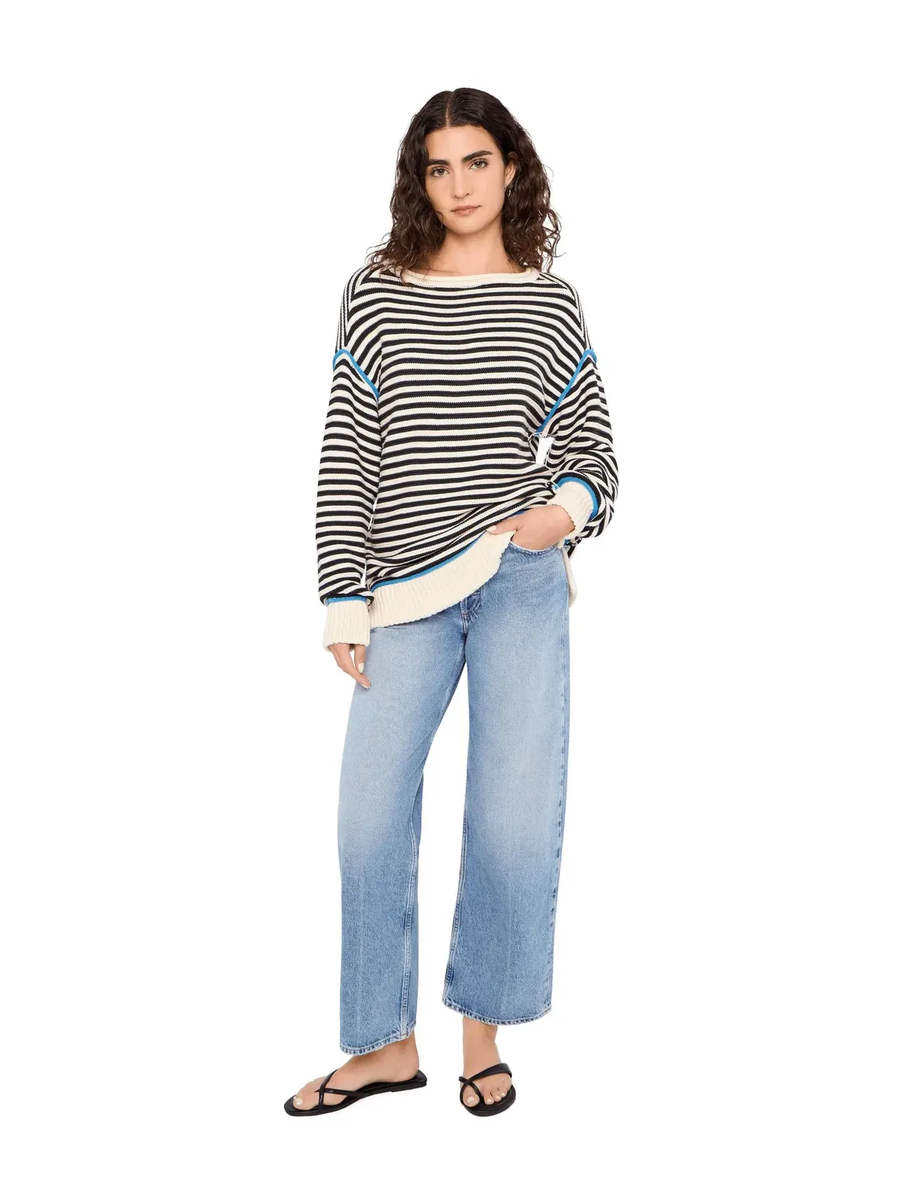 Свитер We The Free Asher Pullover Free People — изображение 2 из 5, темно-серый