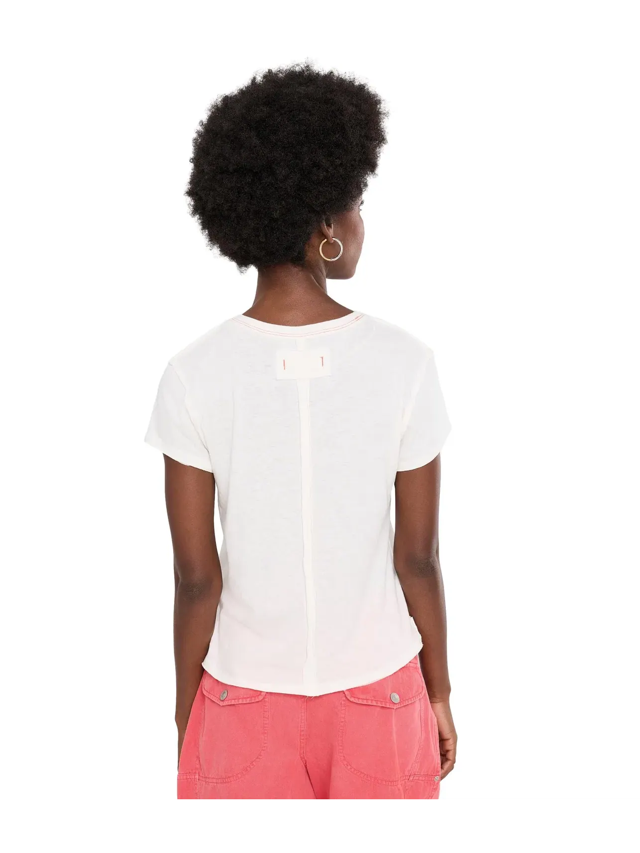 Футболка Nova Tee Graphic Free People — изображение 4 из 5, вишневый