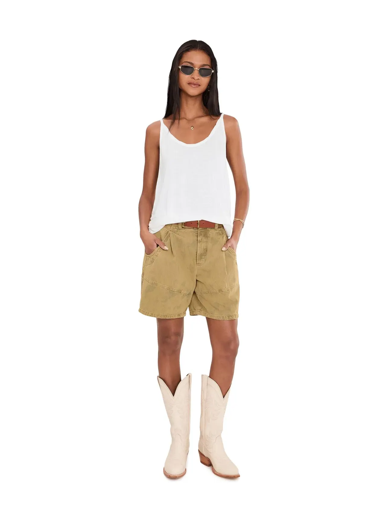 Топ-майка We The Free Shoreside Tank Free People — изображение 2 из 5, слоновая кость