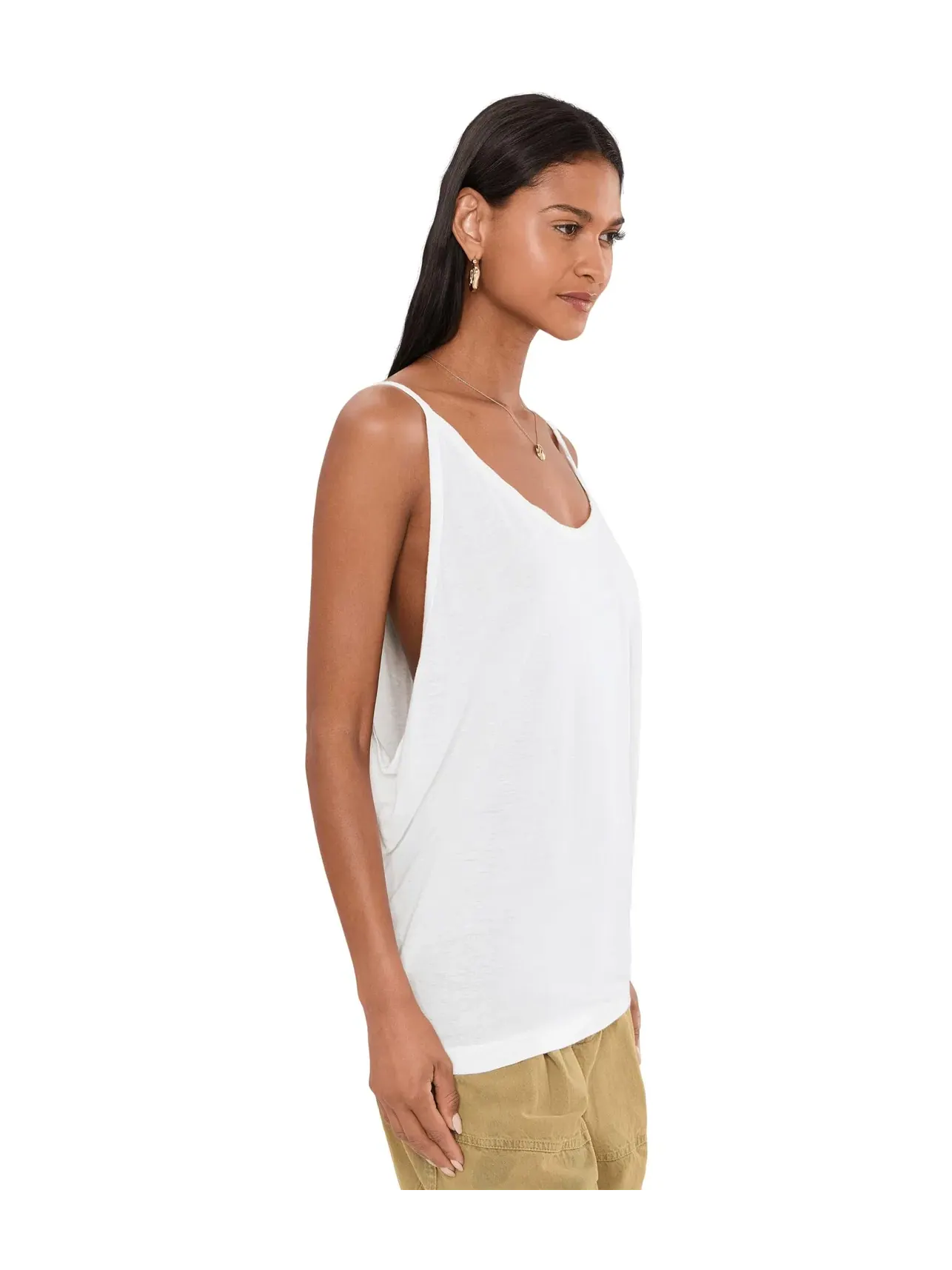 Топ-майка We The Free Shoreside Tank Free People — изображение 3 из 5, слоновая кость