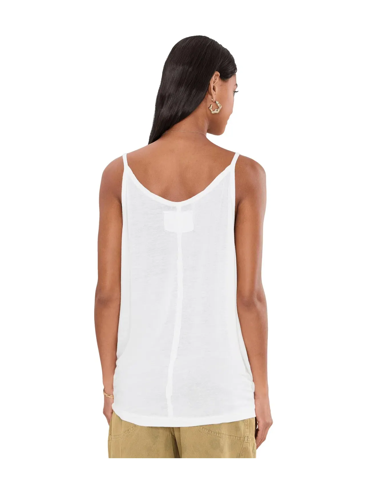 Топ-майка We The Free Shoreside Tank Free People — изображение 4 из 5, слоновая кость