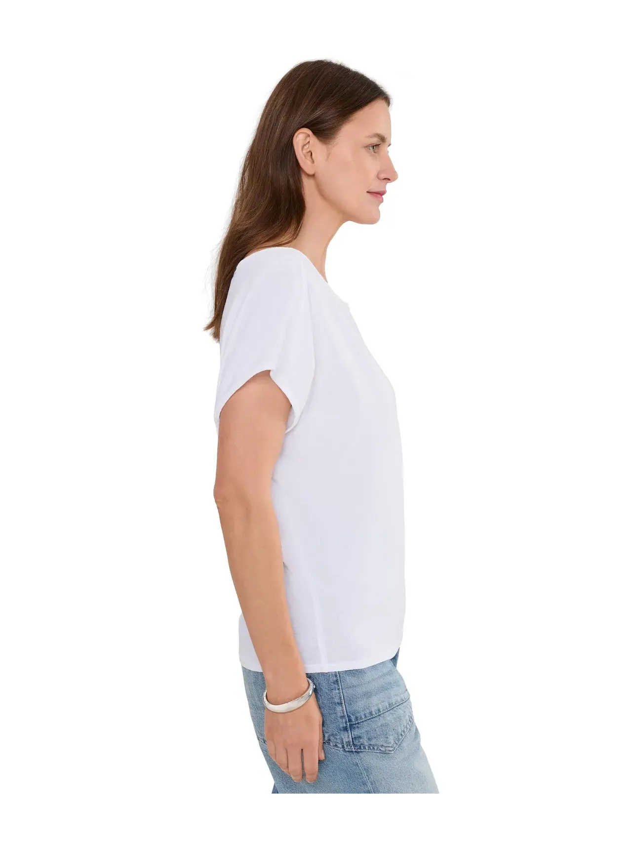 Футболка We The Free Peggy Tee Free People — изображение 3 из 5, слоновая кость