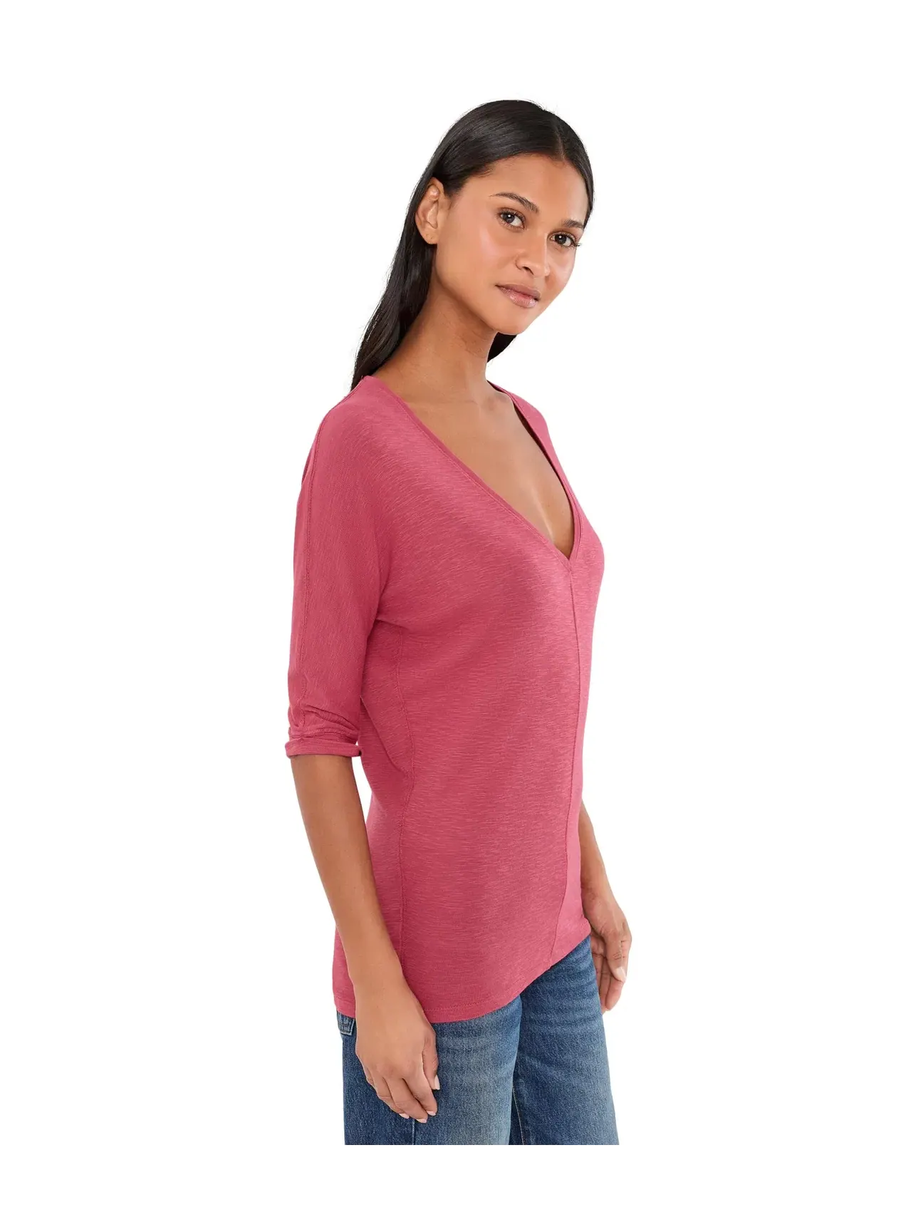 Футболка High Line Free People — изображение 3 из 5, бордовый