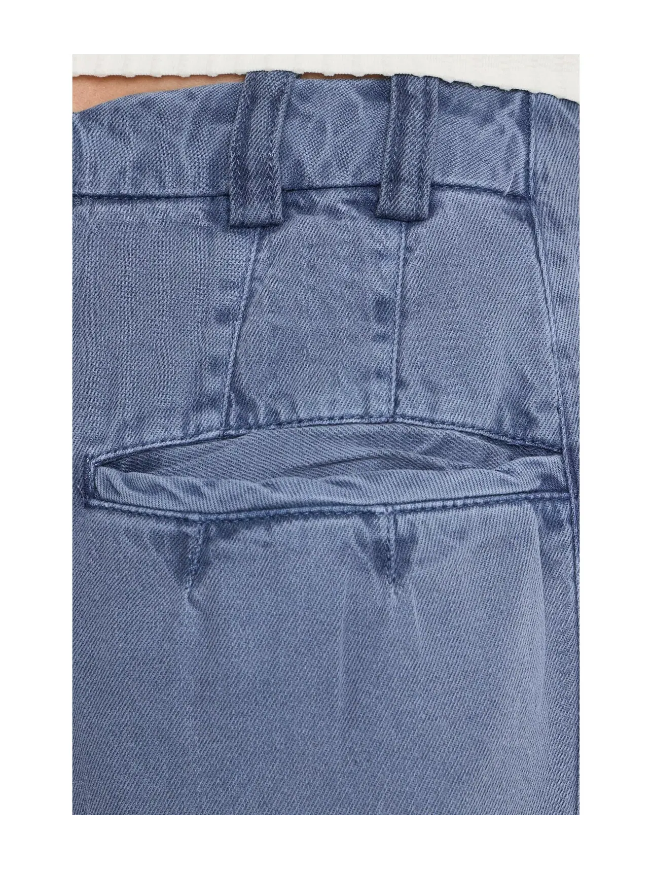 Брюки-чиносы Spotlight Washed Barrel Free People — изображение 5 из 5, серый