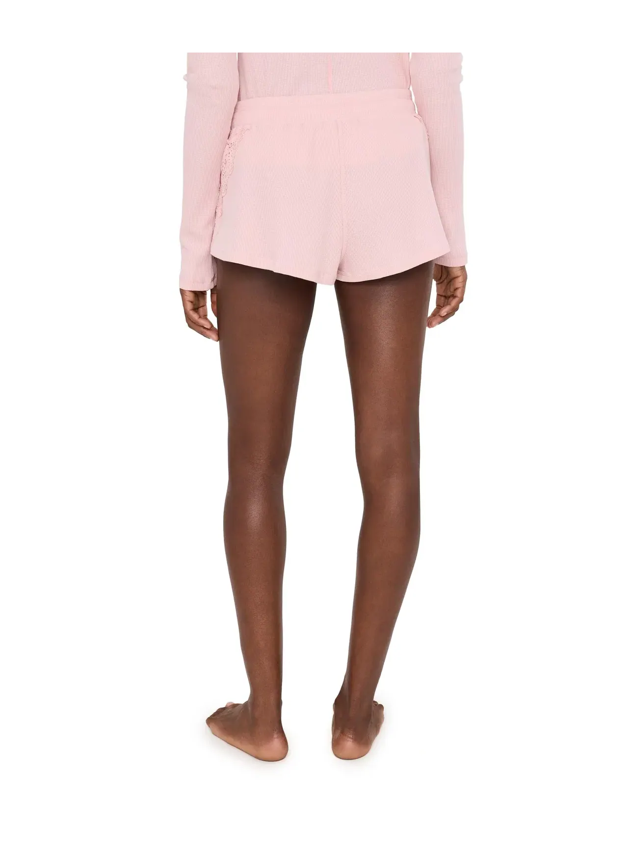 Шорты Made You Blush Soli Free People — изображение 4 из 5, розовый