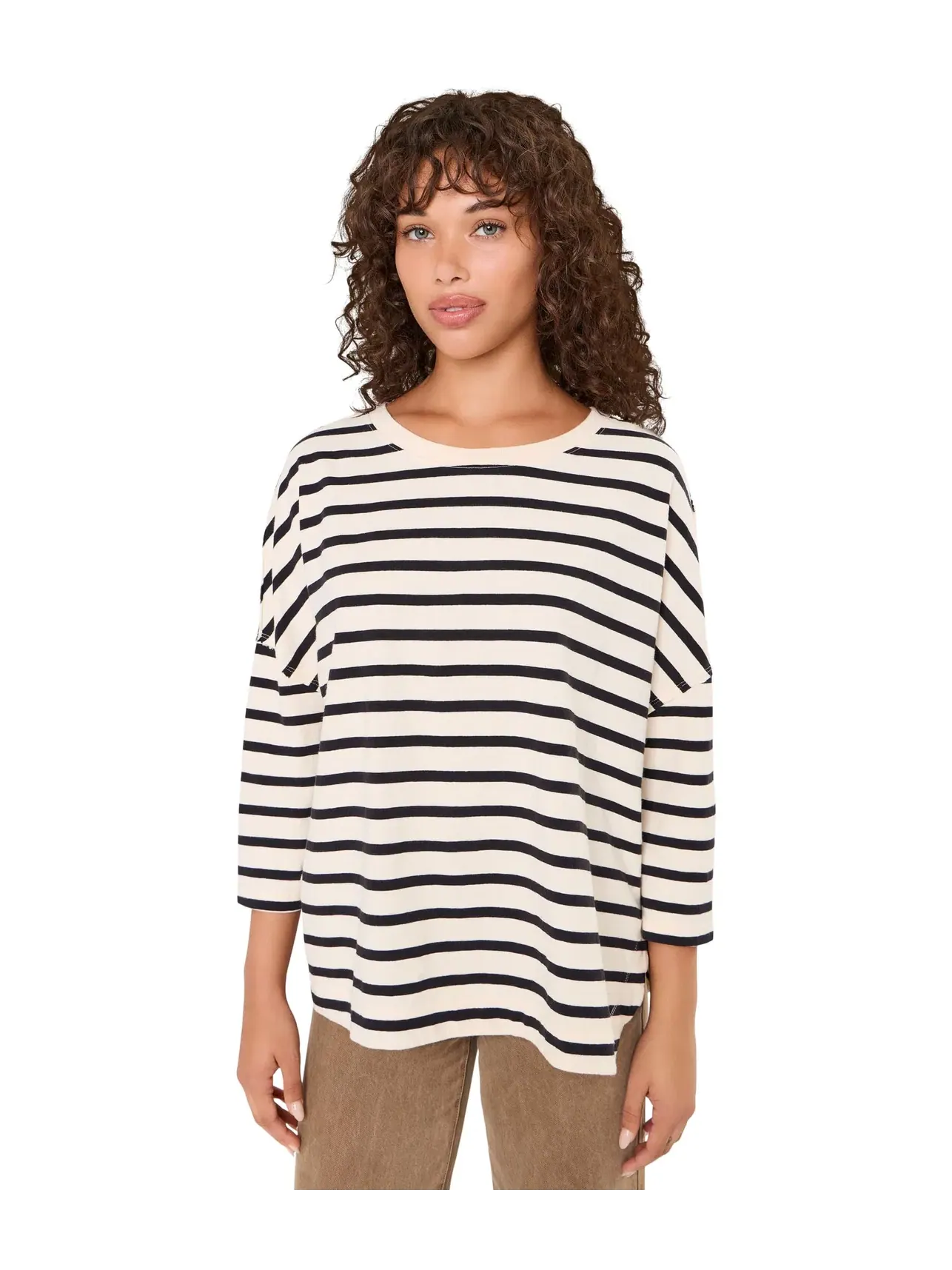 Лонгслив 2 Sense Long Sleeve Free People — изображение 1 из 5, слоновая кость