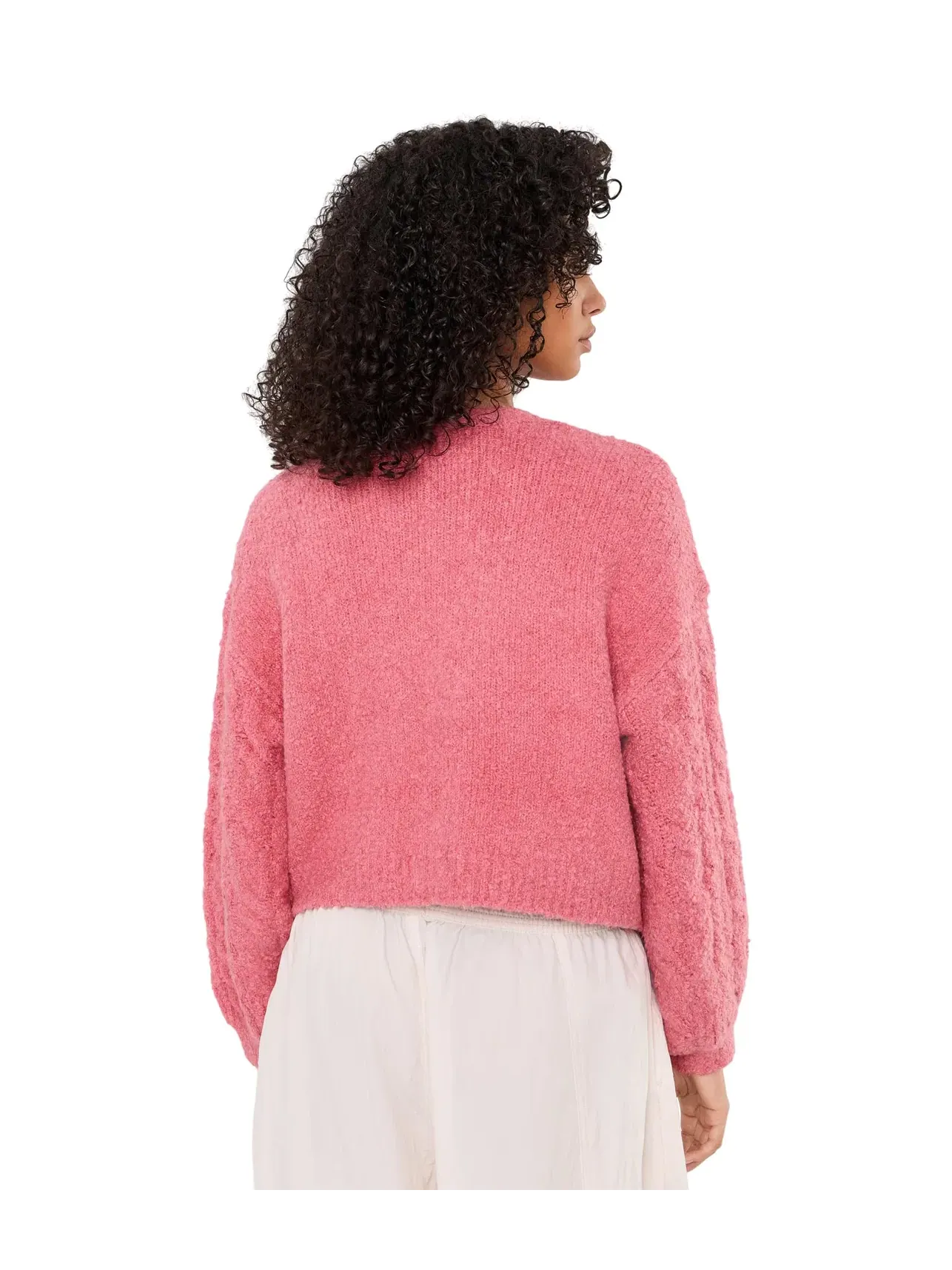 Кардиган Thistle Cardi Free People — изображение 4 из 5, винтажный розовый