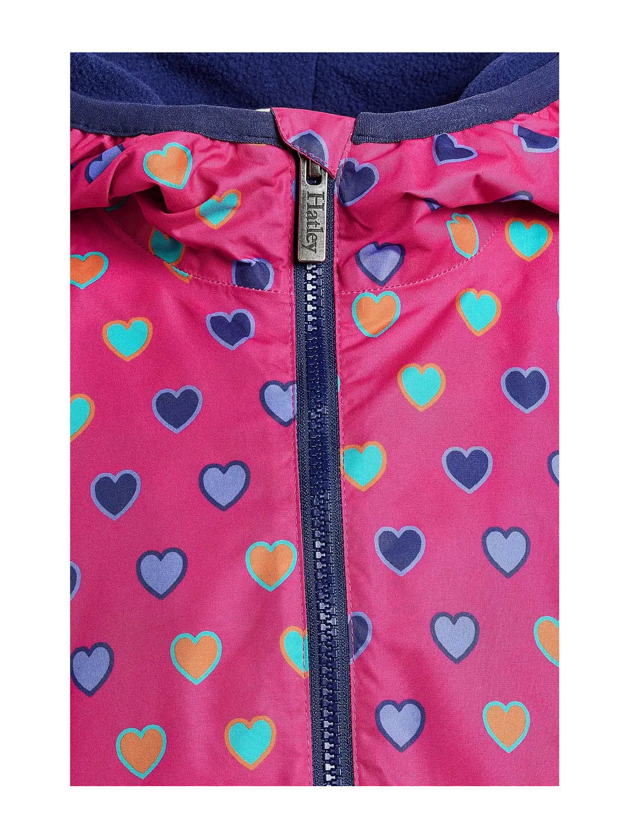 Куртка Heart Bunches Field Jacket (для малышей/детей постарше) Hatley Kids — изображение 3 из 3, розовый