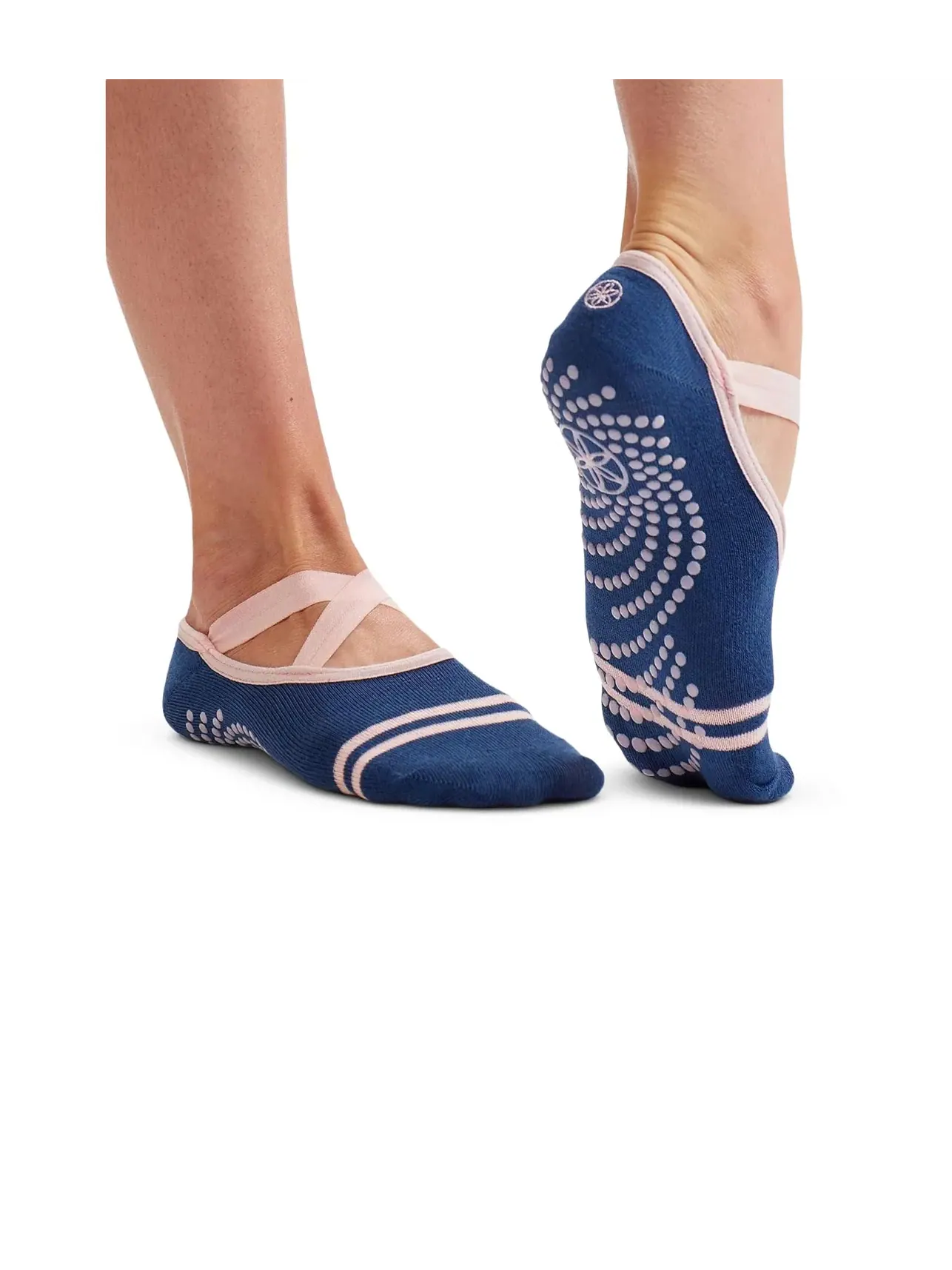 Нескользящие носки для йоги Gaiam — изображение 2 из 2, синий