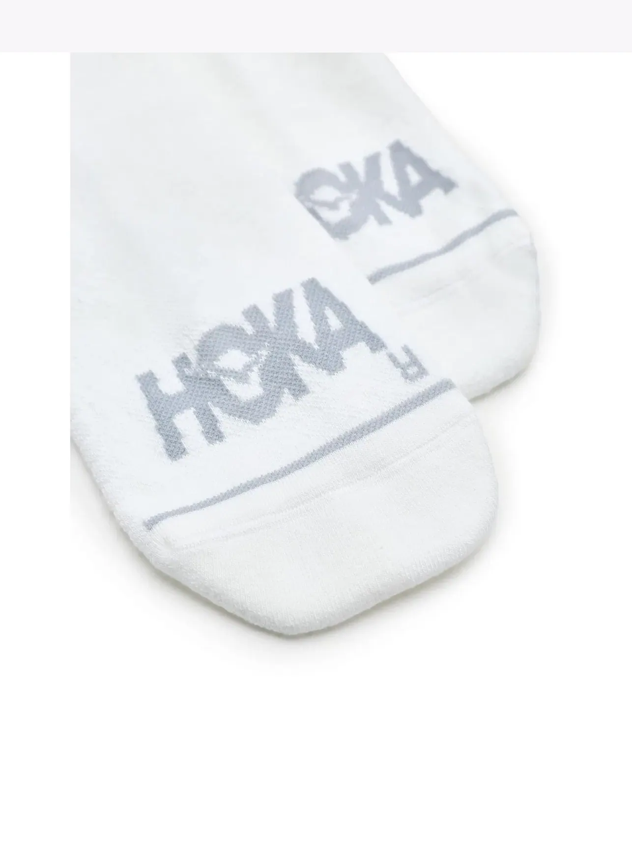 Набор из 3 пар носков Quarter Run. Hoka — изображение 2 из 2, белый/белый/белый