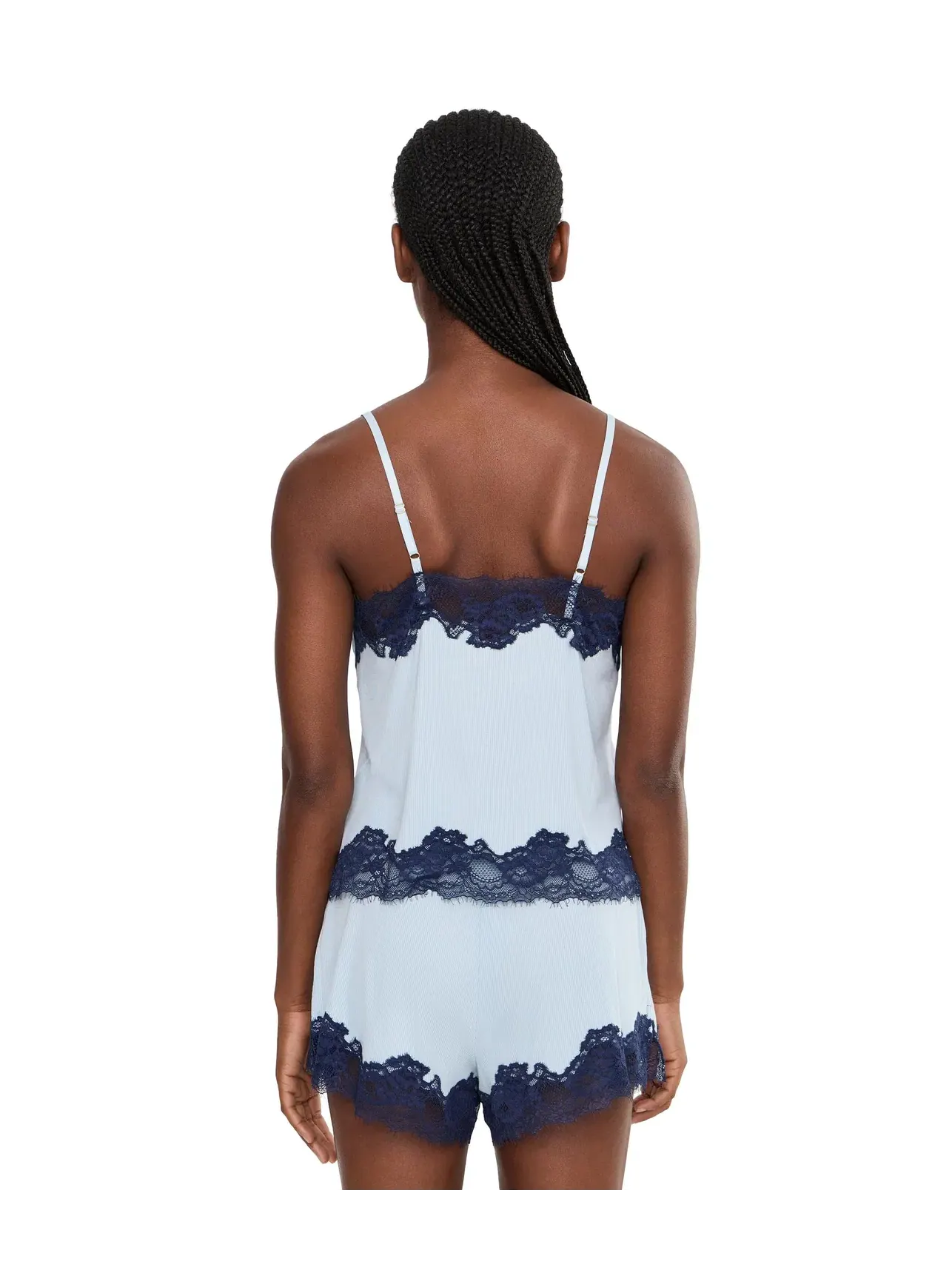 Комплект Dream On Cami Shortie Set Honeydew — изображение 3 из 4, синий