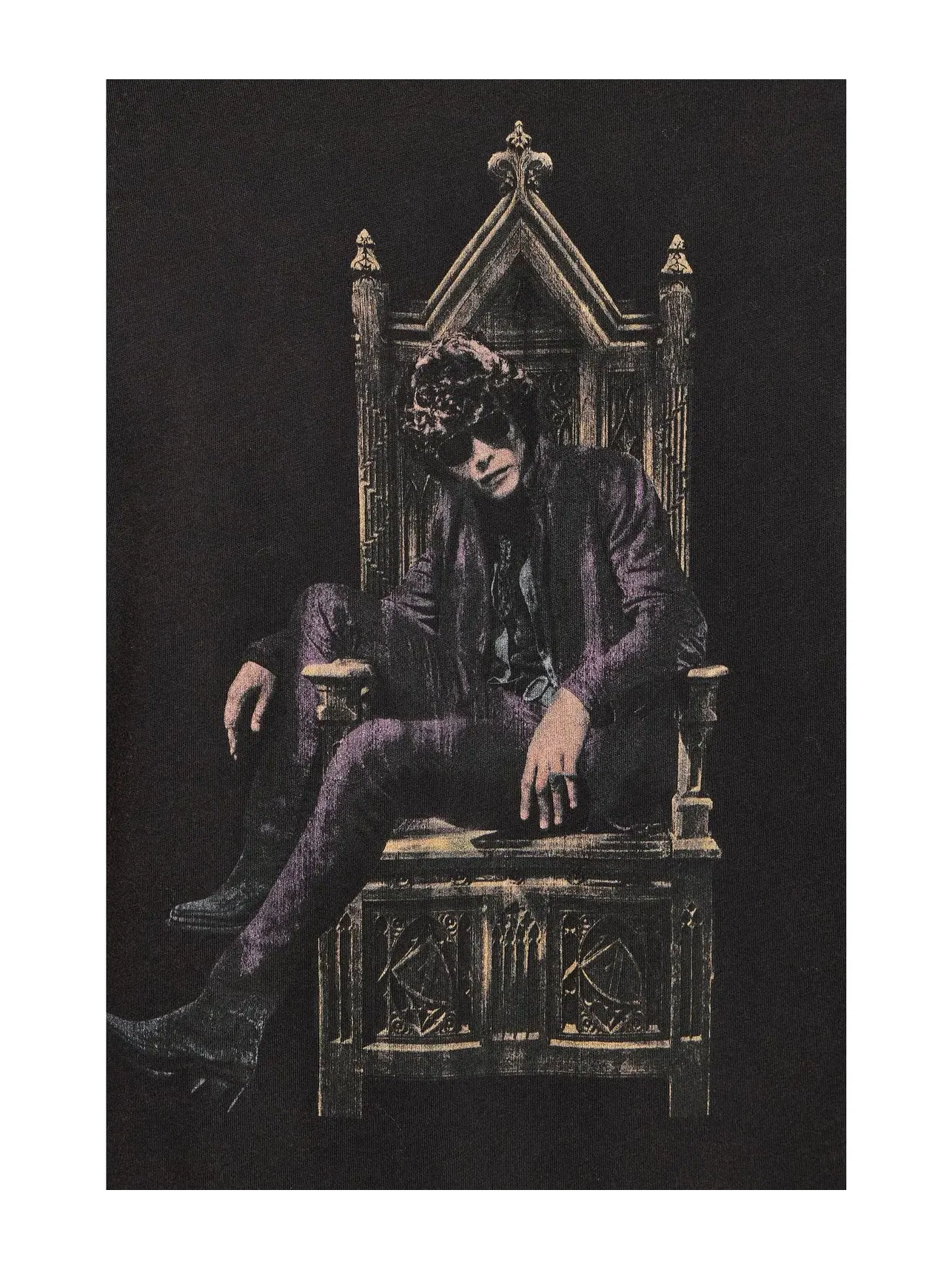 Футболка Throne Tee KG7567W26 John Varvatos — изображение 5 из 5, черный