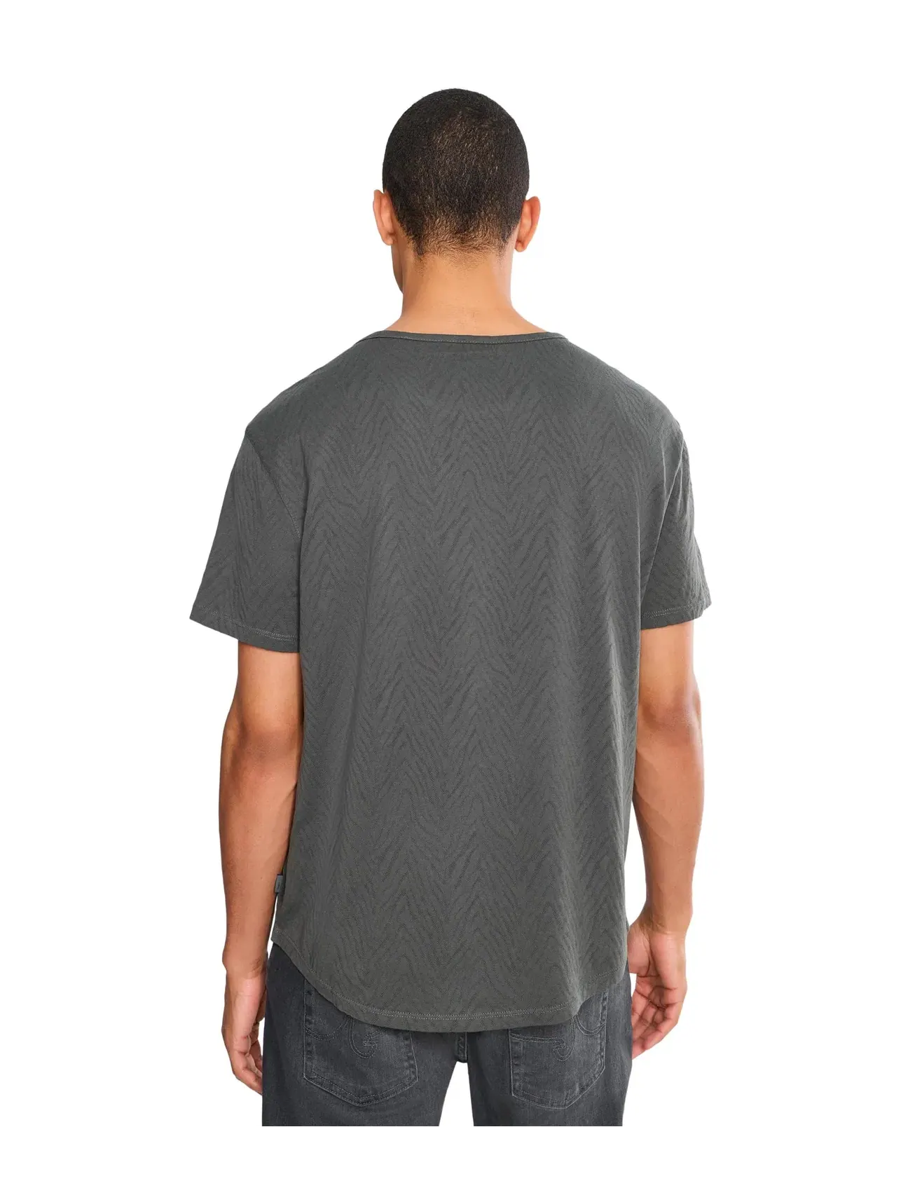 Футболка Mooney Tee K7491W26 John Varvatos — изображение 4 из 5, глубокий темно-серый