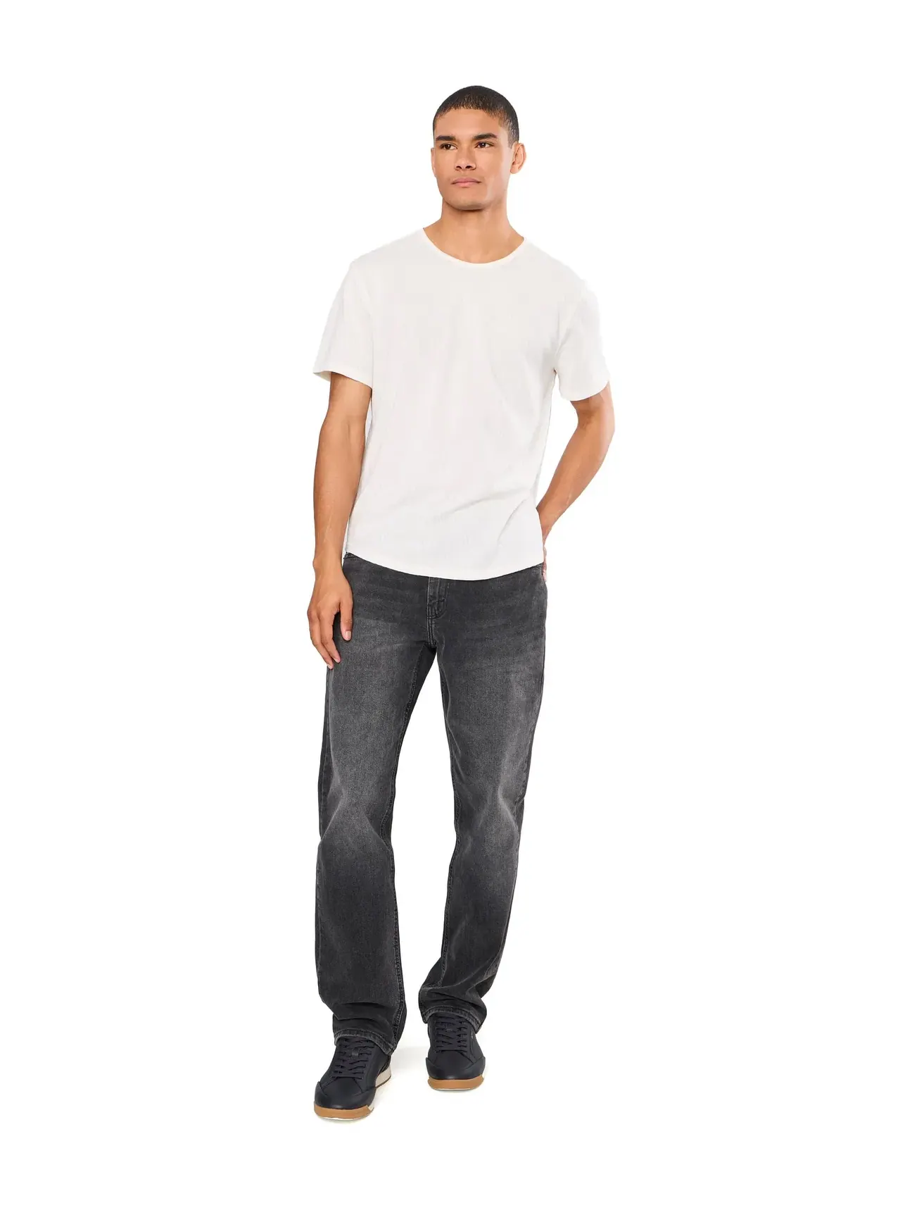 Футболка Mooney Tee K7491W26 John Varvatos — изображение 2 из 5, серебристый
