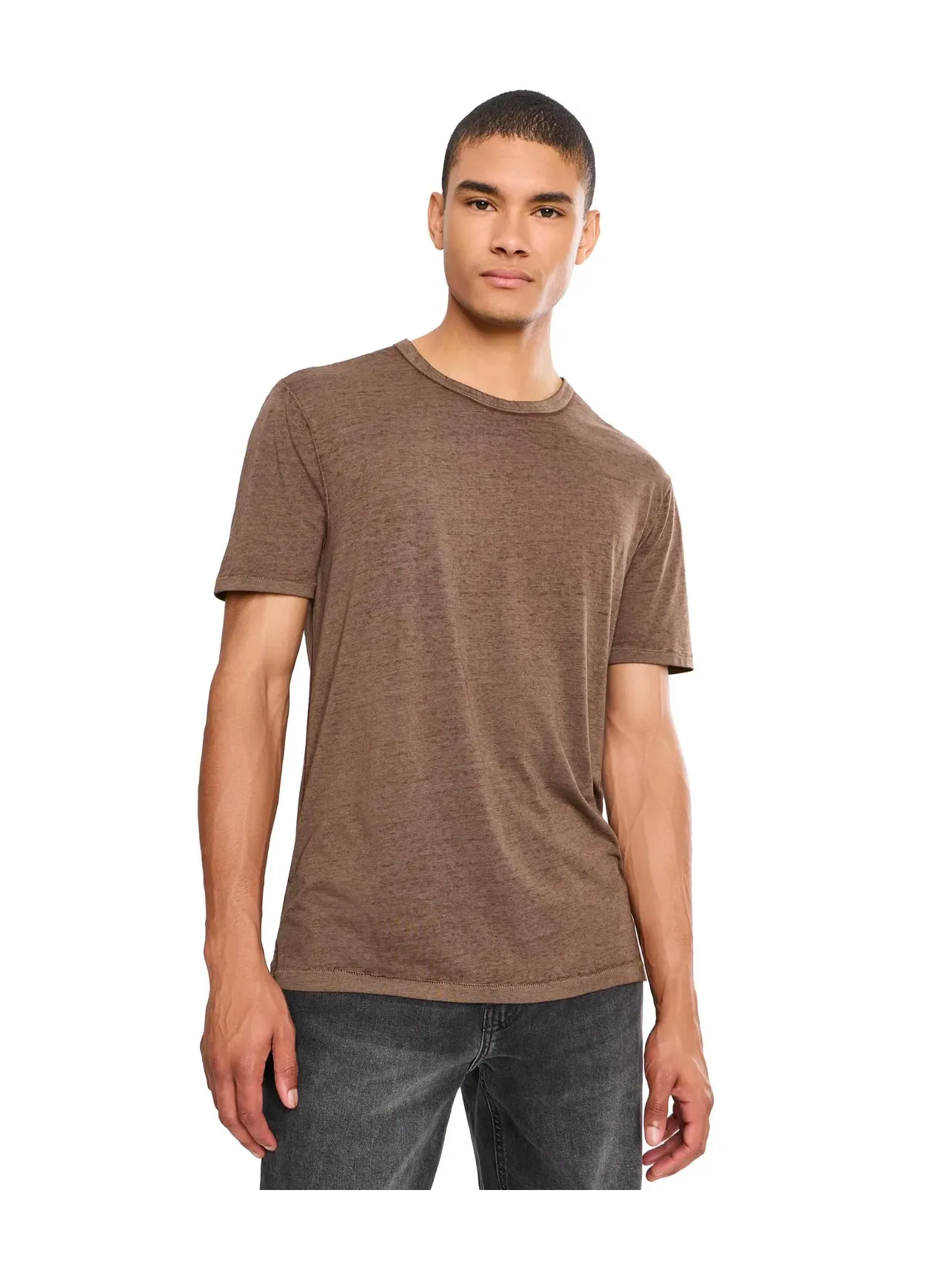 Футболка Bale Tee K7447W26 John Varvatos — изображение 1 из 5, тиковое дерево