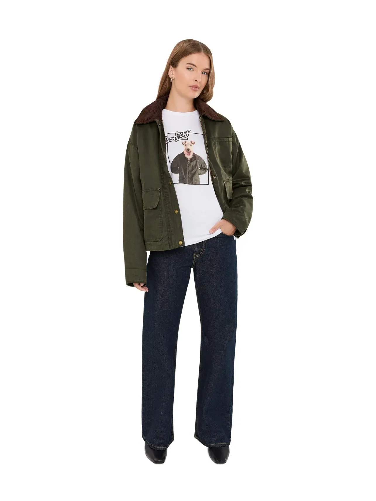 Футболка «Мариана» Barbour — изображение 2 из 5, белый