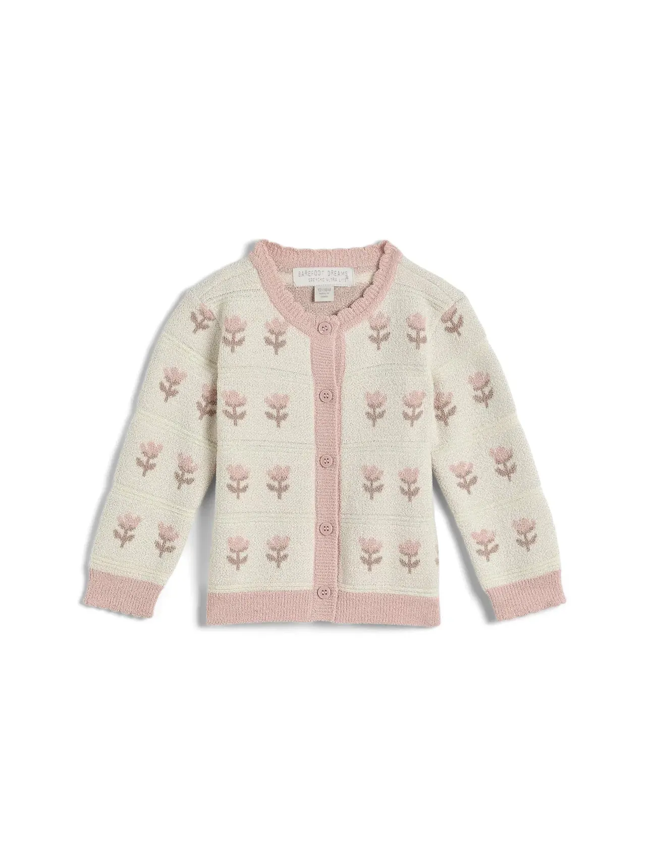 Детский кардиган Cozychic Ultra Lite Wildflower Barefoot Dreams Kids — мульти