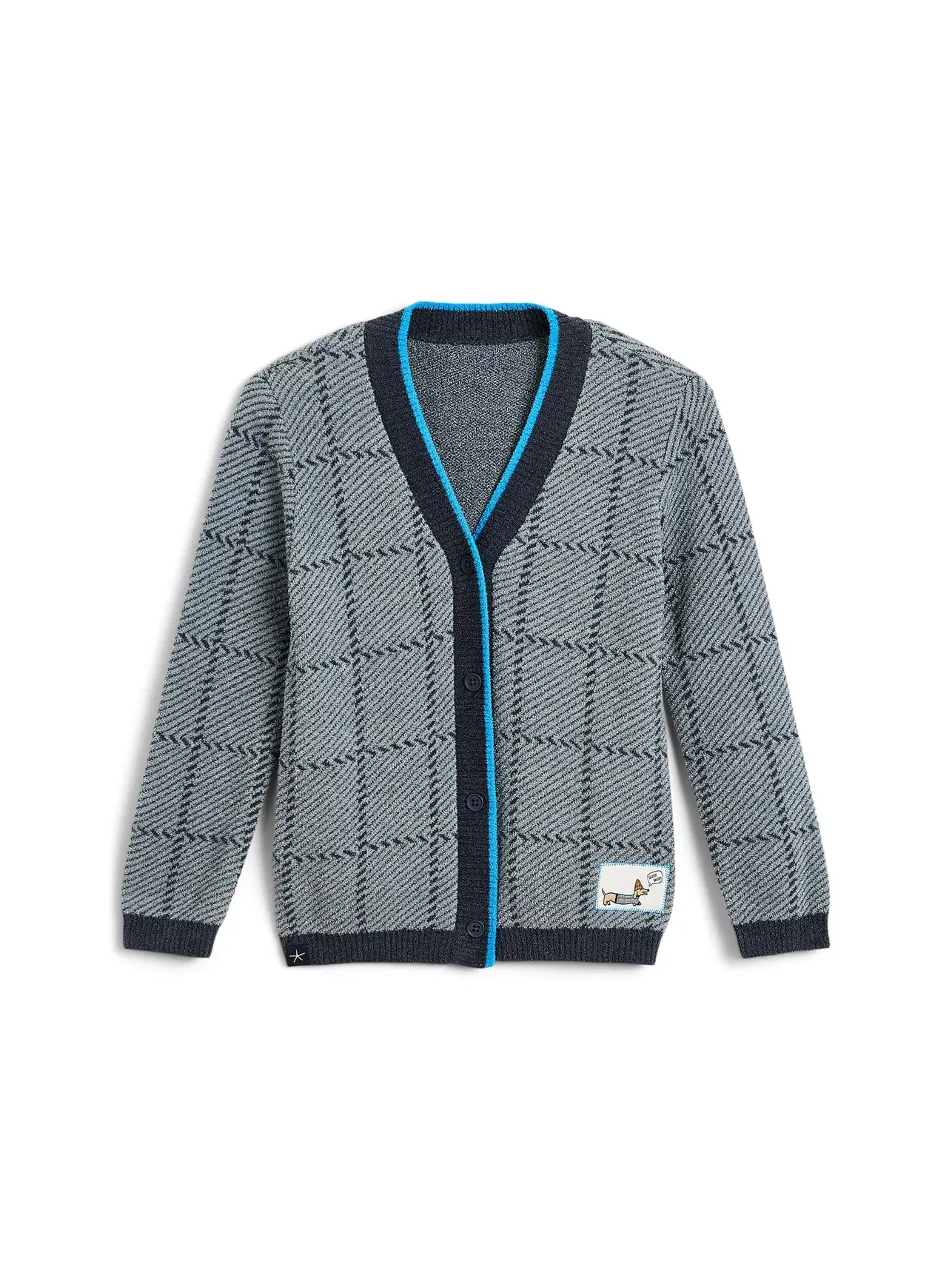 Кардиган Cozychic Ultra Lite в клетку (для малышей) Barefoot Dreams Kids — мульти